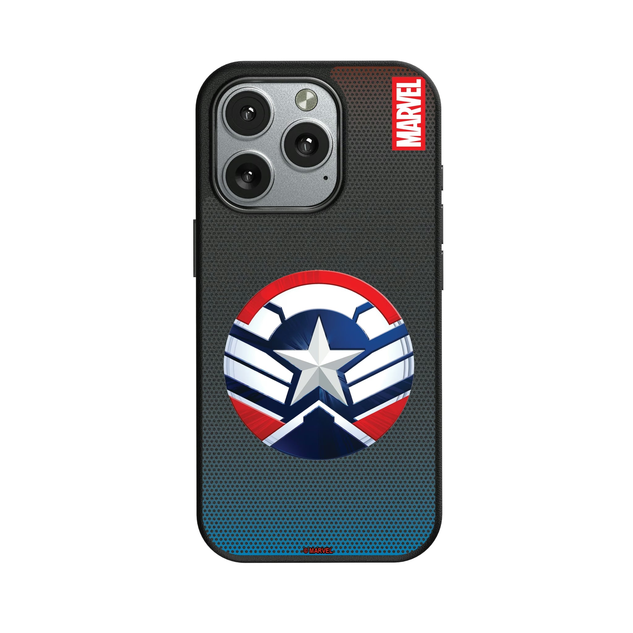Marvel Avengers Sam Wilson Captain America Grid iPhone MagSafe Compatible Phone Case for Apple iPhone