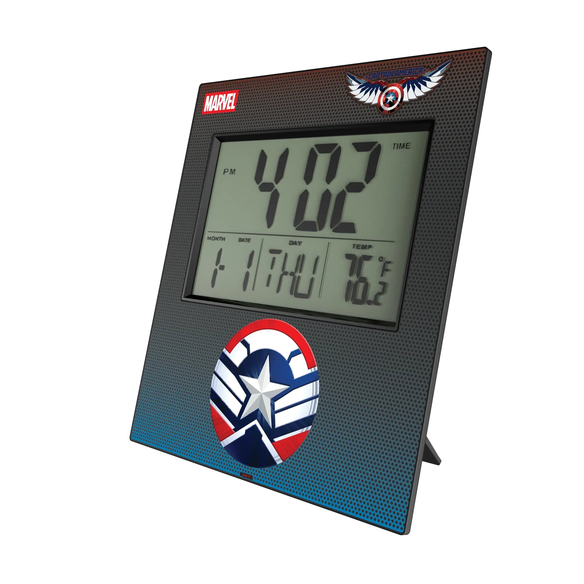 Marvel Avengers Sam Wilson Captain America Grid Wall Clock
