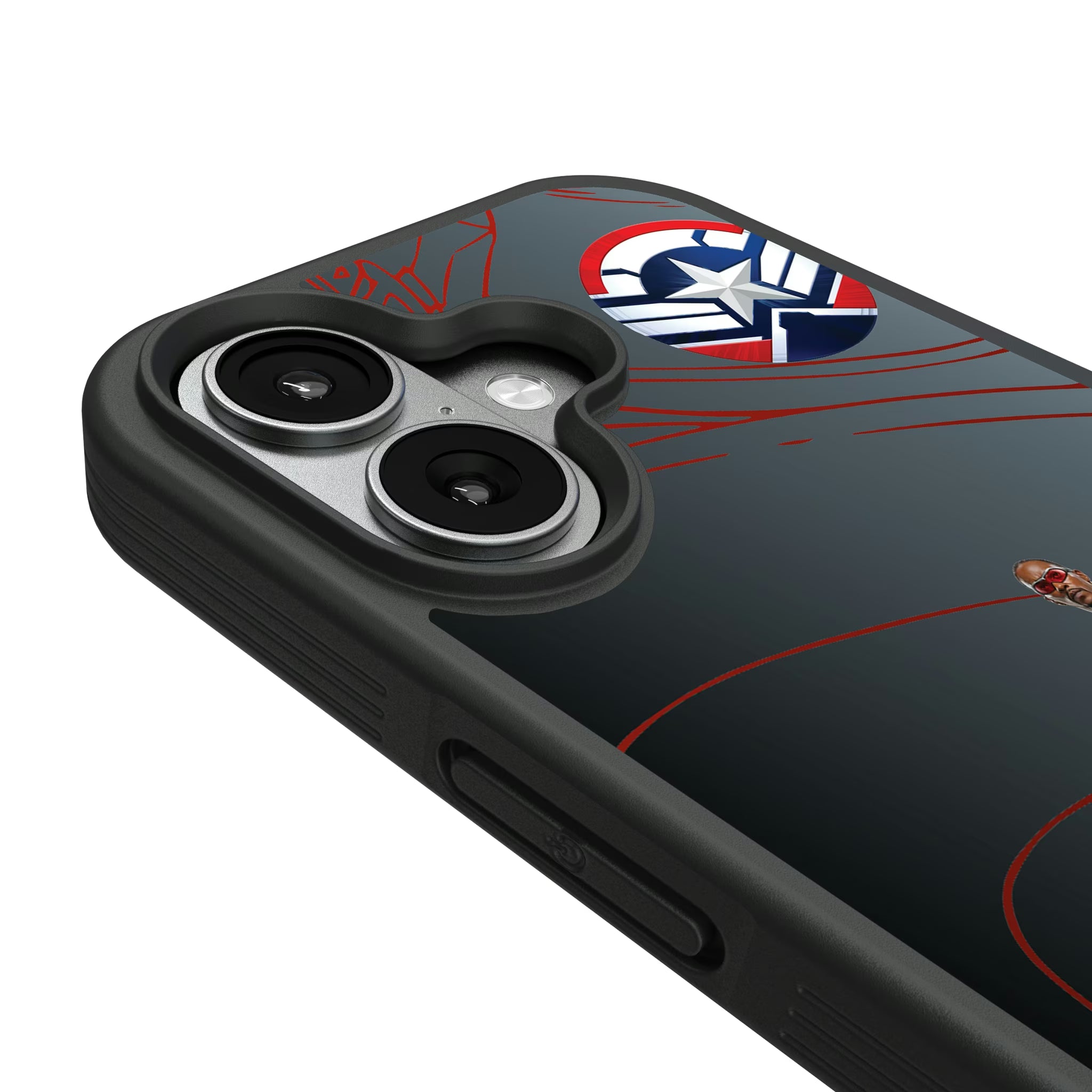 Marvel Avengers Sam Wilson Captain America MechLine iPhone Bump Phone Case for Apple iPhone - Detail#Device_iPhone 17