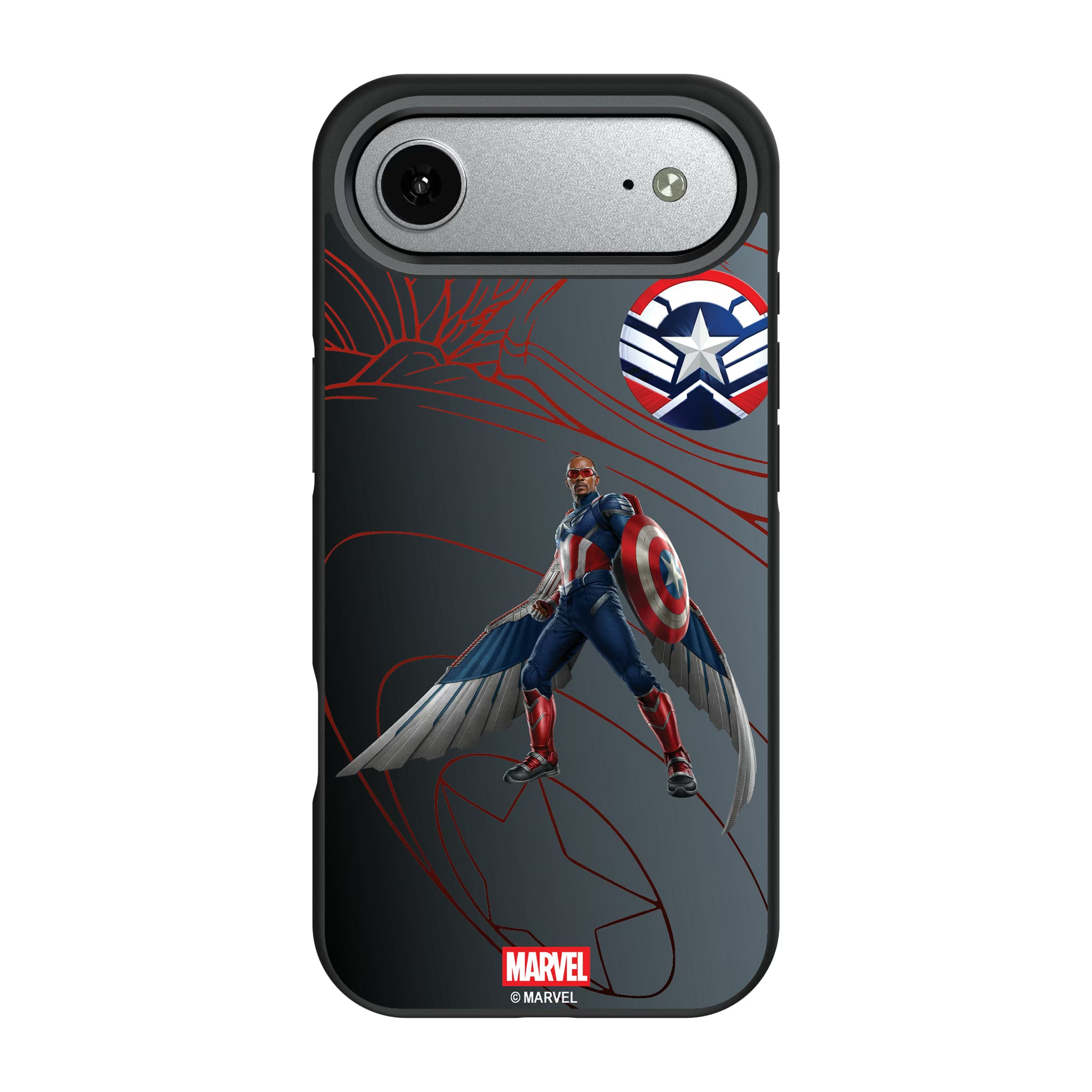 Marvel Avengers Sam Wilson Captain America MechLine iPhone Bump Phone Case for Apple iPhone#Device_iPhone Air
