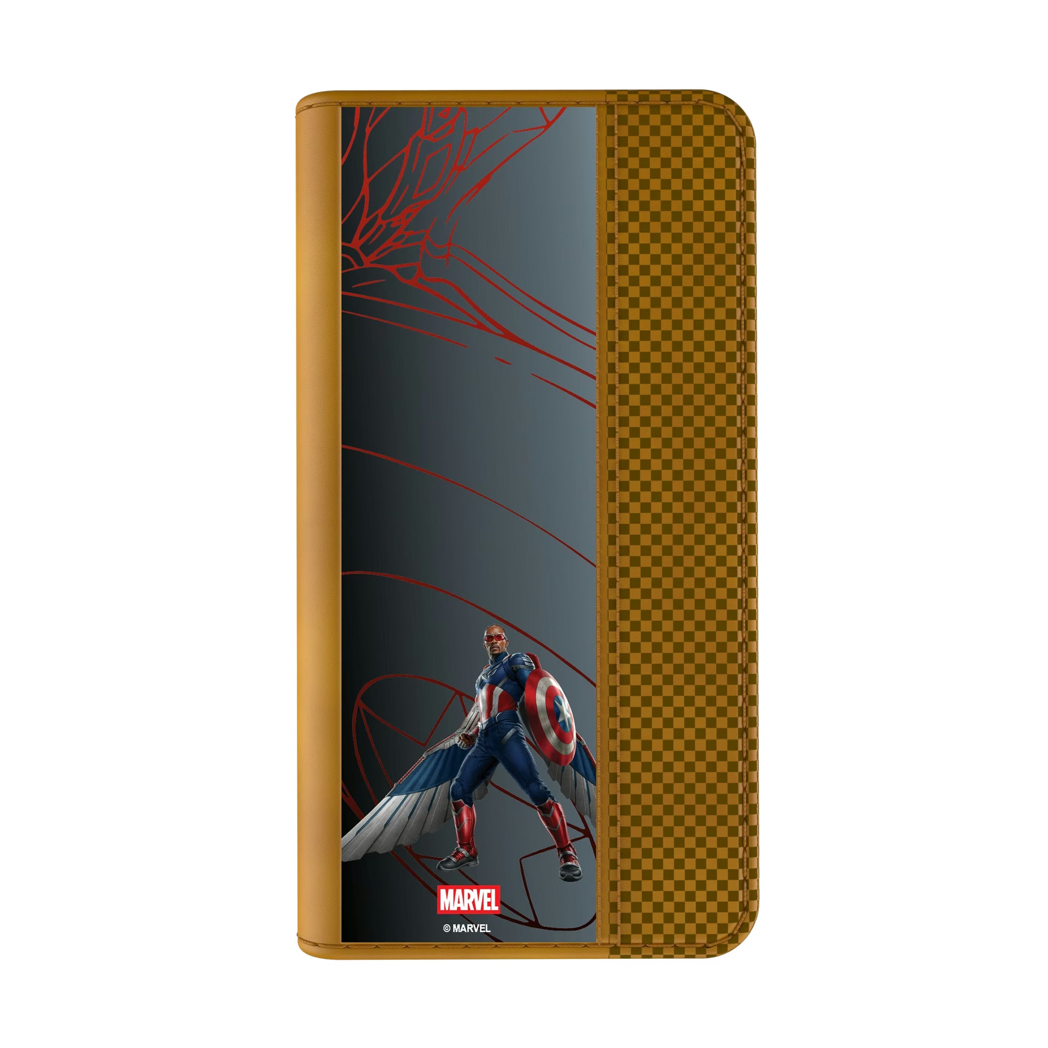 Marvel Avengers Sam Wilson Captain America MechLine iPhone Folio Phone Case for Apple iPhone