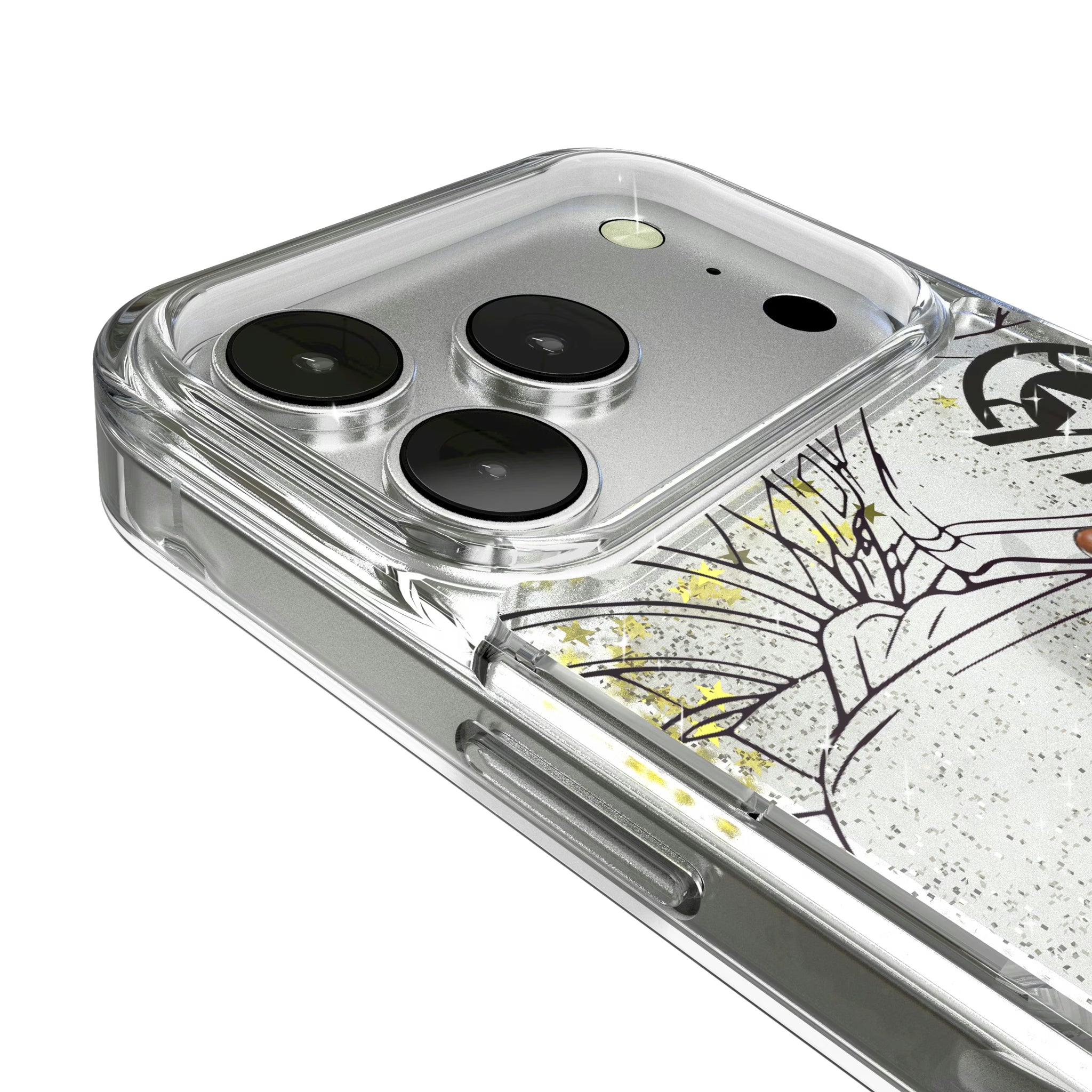 Marvel Avengers Sam Wilson Captain America MechLine iPhone Glitter Phone Case for Apple iPhone - Detail#Device_iPhone 16 Pro