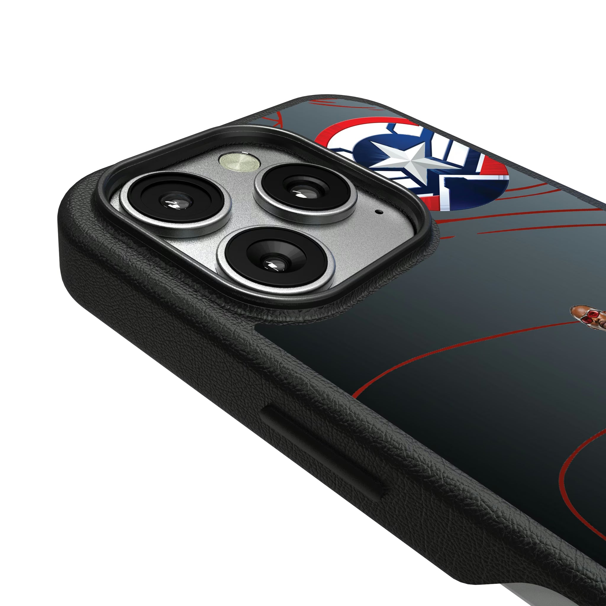 Marvel Avengers Sam Wilson Captain America MechLine iPhone MagSafe Compatible Phone Case for Apple iPhone - Detail