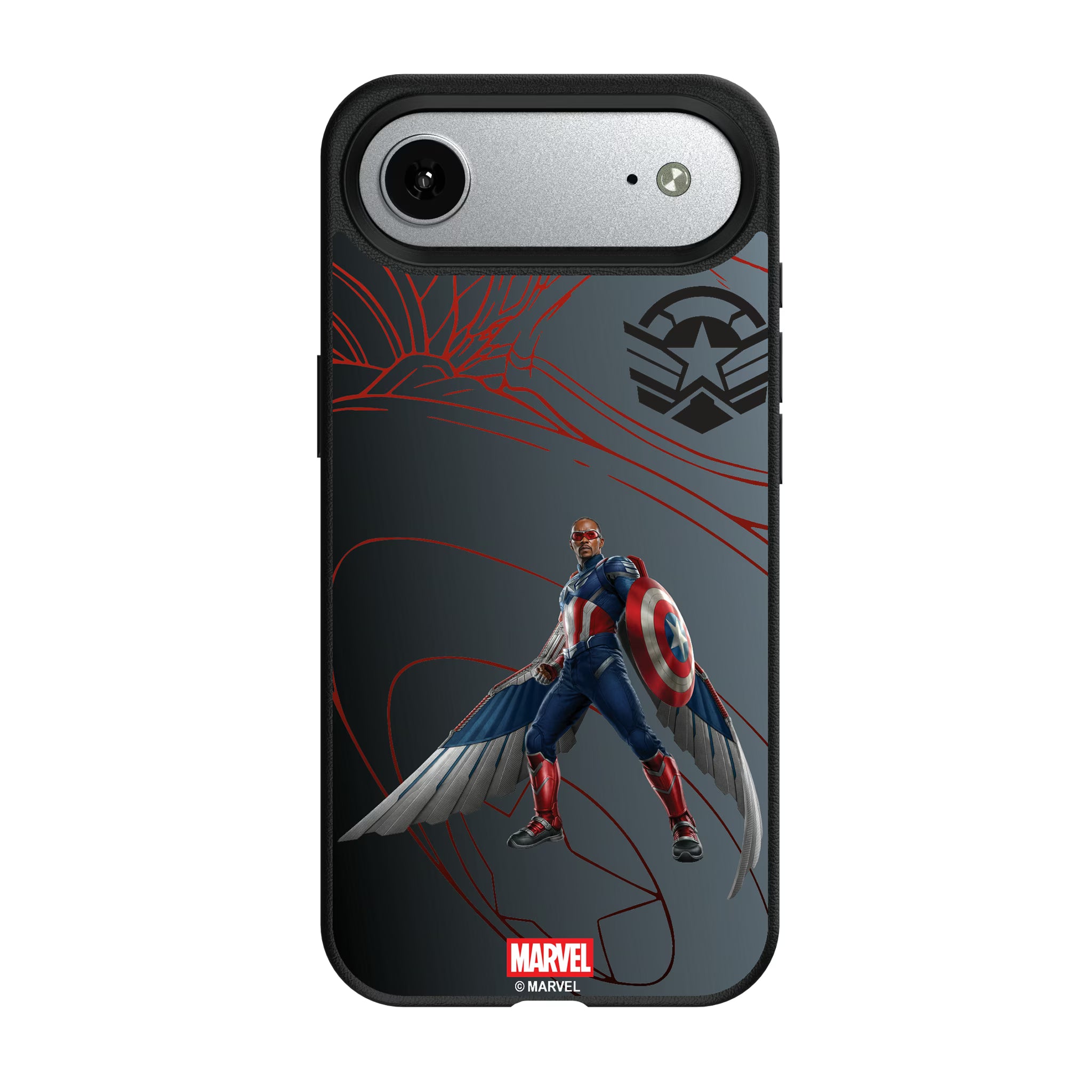 Marvel Avengers Sam Wilson Captain America MechLine iPhone MagSafe Compatible Phone Case for Apple iPhone#Device_iPhone Air