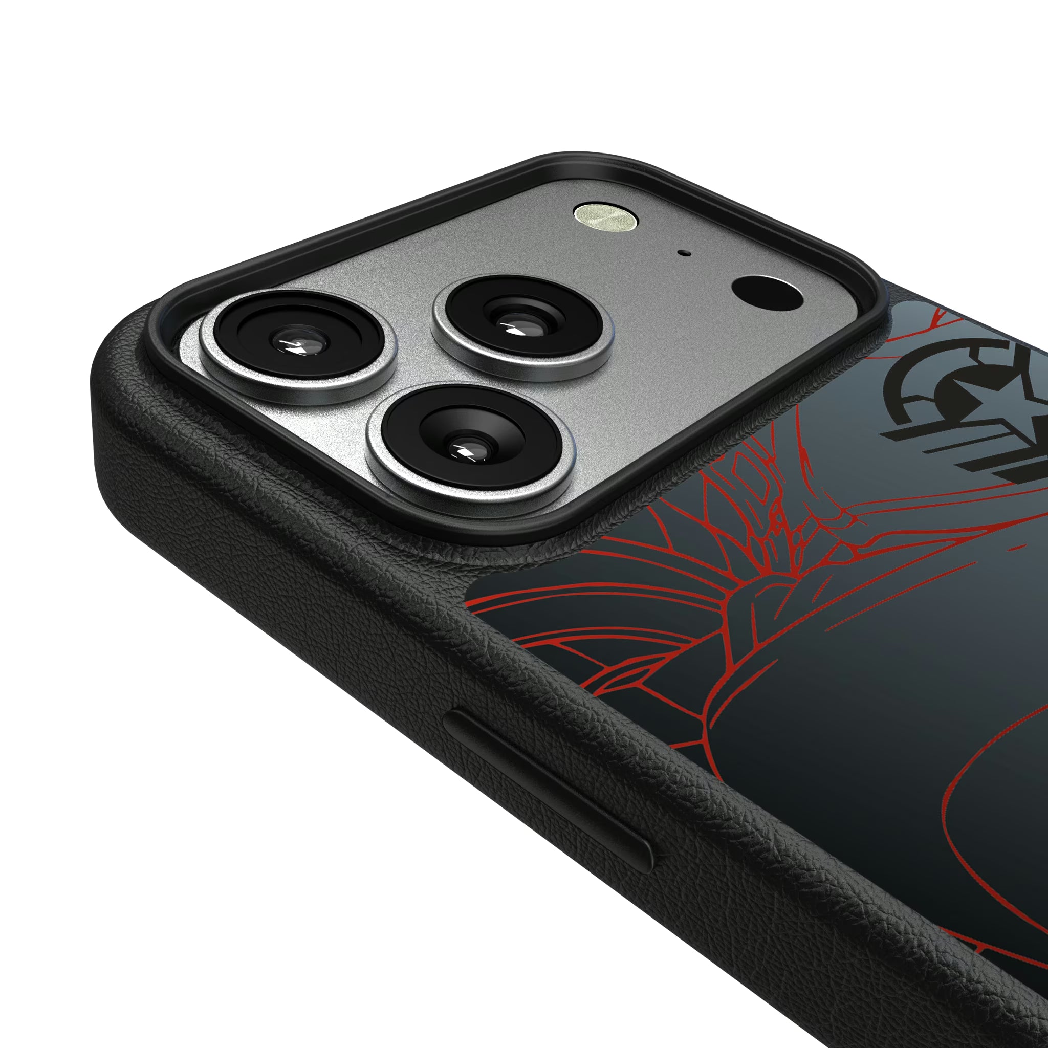 Marvel Avengers Sam Wilson Captain America MechLine iPhone MagSafe Compatible Phone Case for Apple iPhone - Detail#Device_iPhone 17 Pro