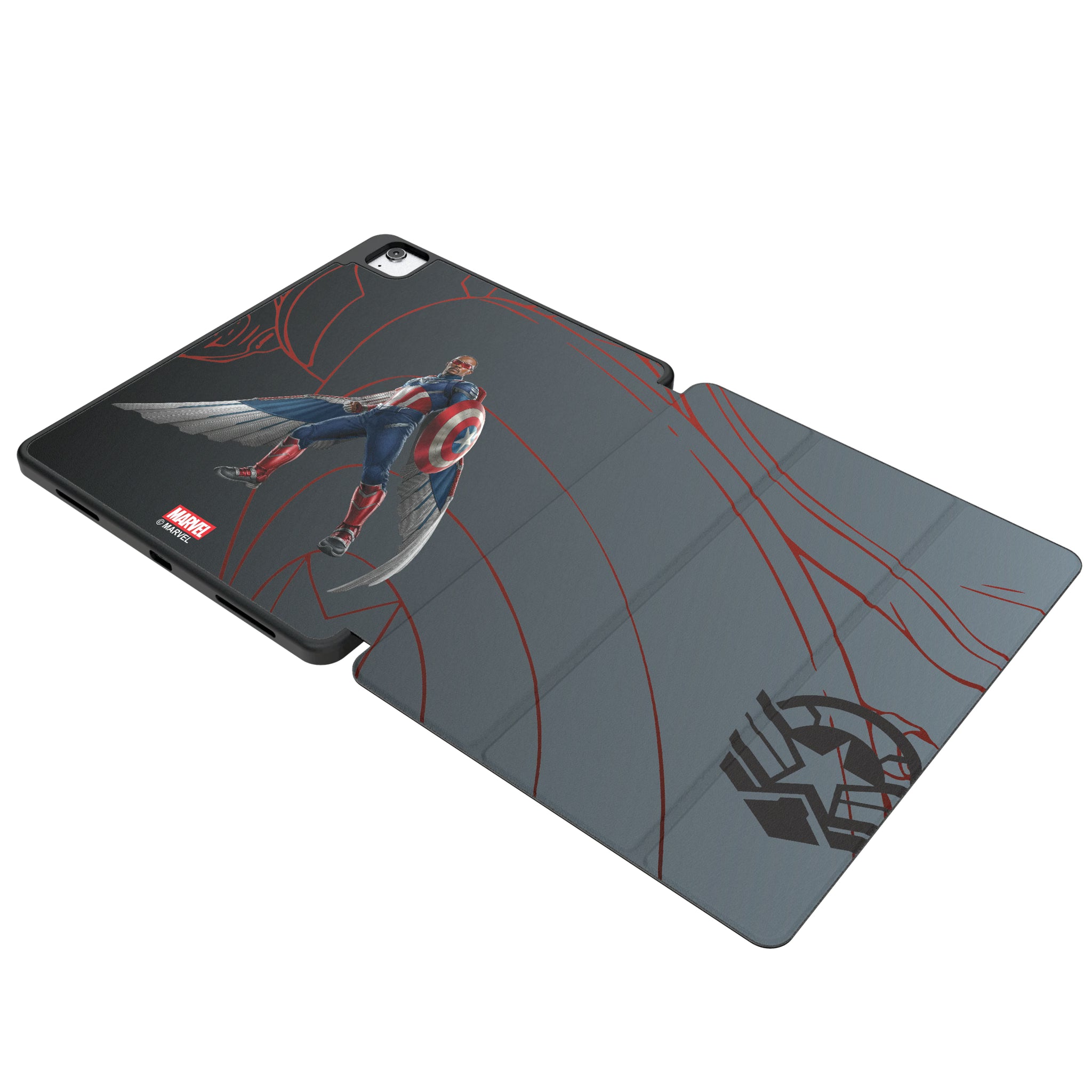 Marvel Avengers Sam Wilson Captain America MechLine iPad Tablet Case for Apple iPad