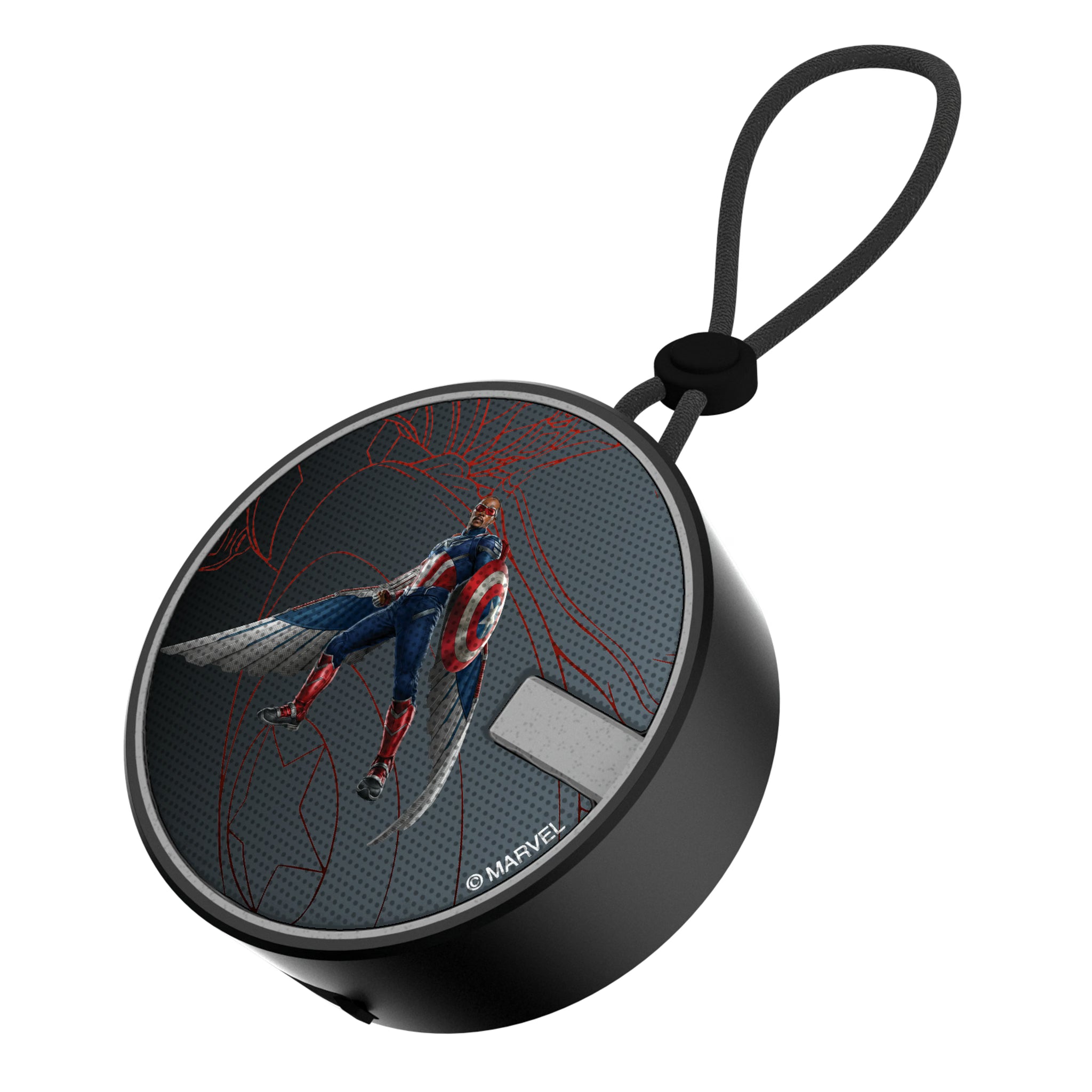Marvel Avengers Sam Wilson Captain America MechLine Waterproof Speaker
