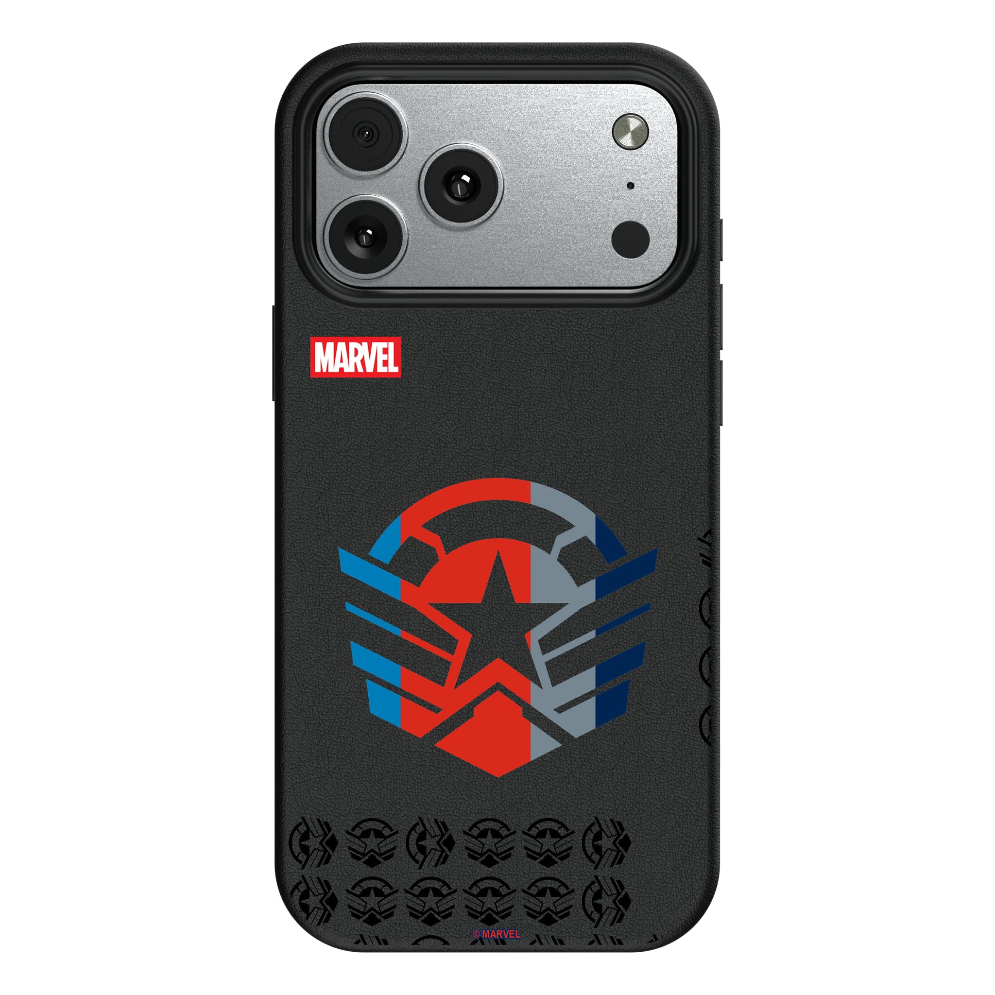 Marvel Avengers Sam Wilson Captain America Sigil iPhone MagSafe Compatible Phone Case for Apple iPhone#Device_iPhone 17 Pro Max
