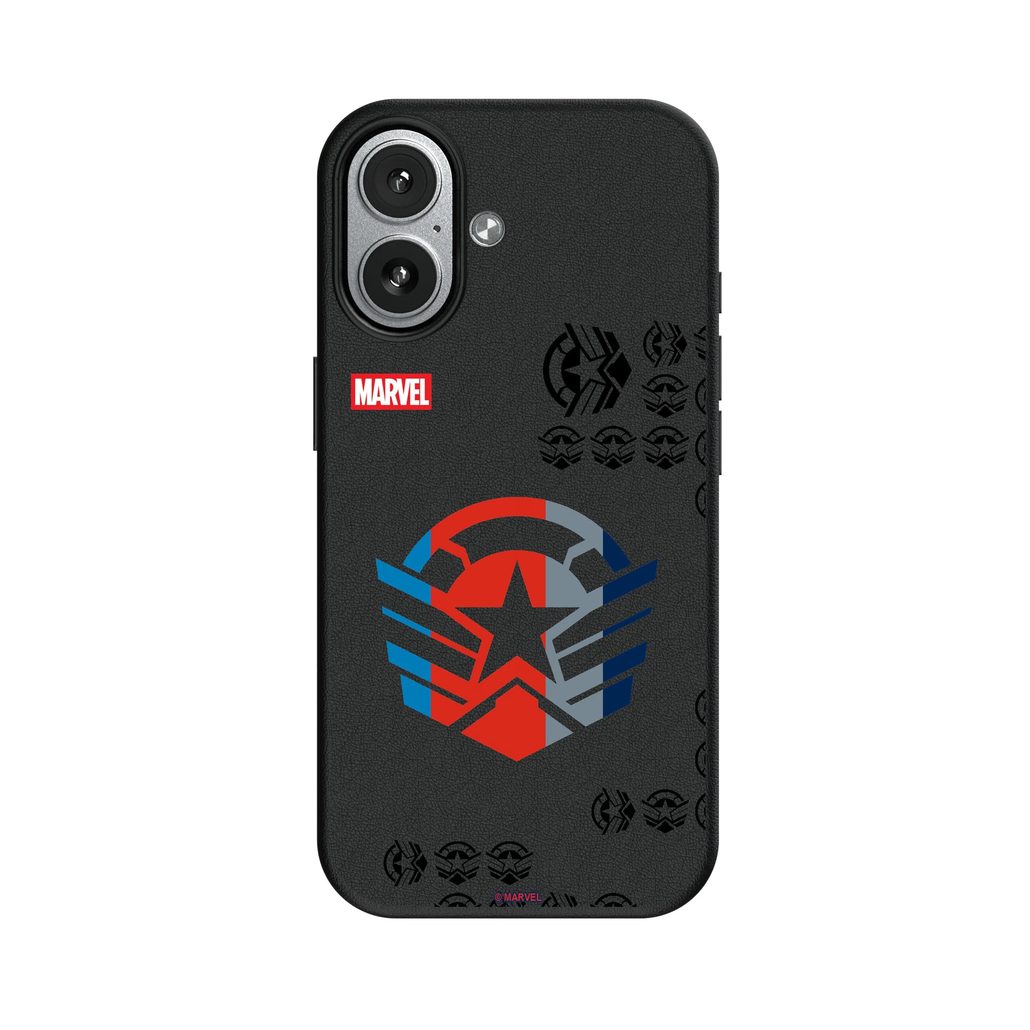 Marvel Avengers Sam Wilson Captain America Sigil iPhone MagSafe Compatible Phone Case for Apple iPhone#Device_iPhone 17