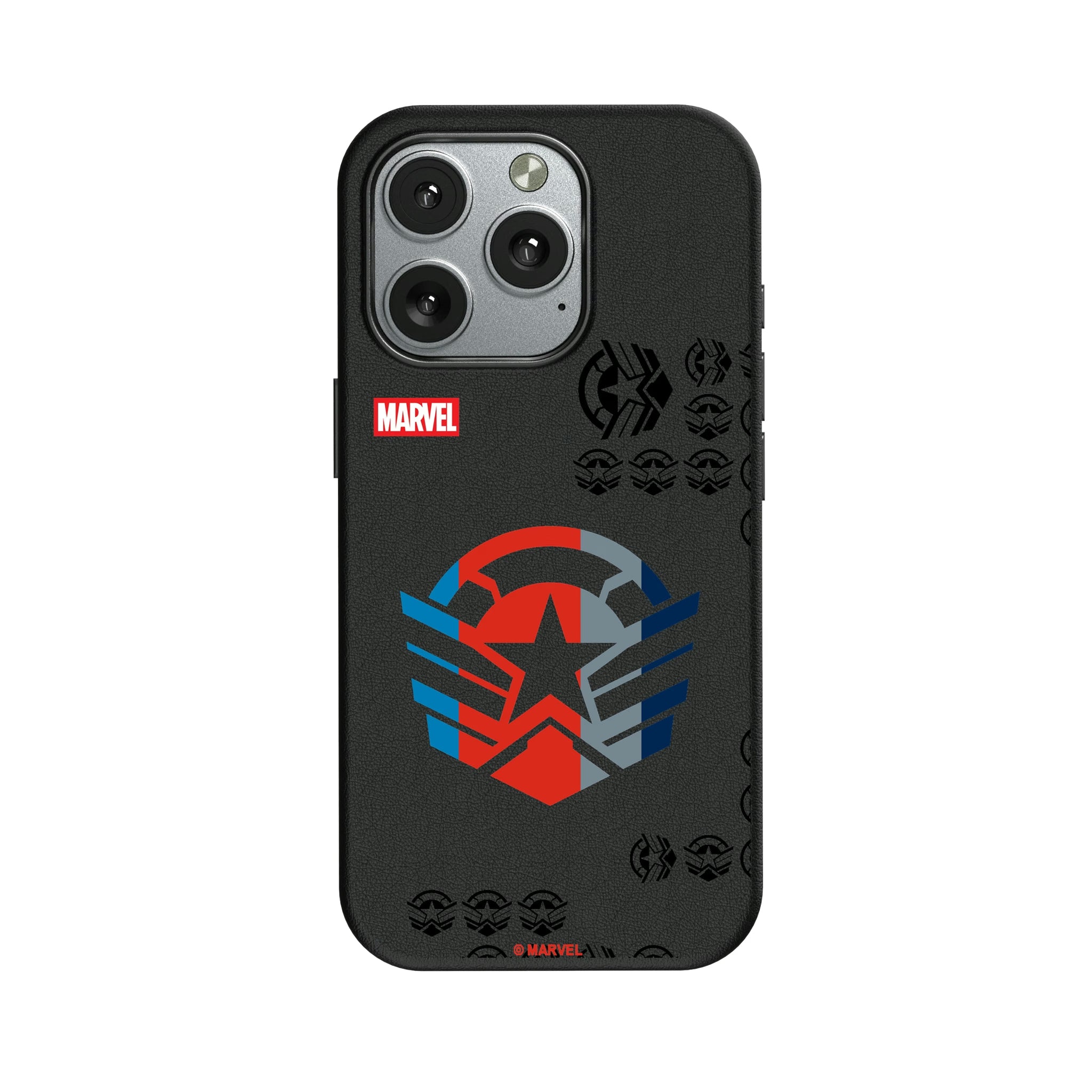 Marvel Avengers Sam Wilson Captain America Sigil iPhone MagSafe Compatible Phone Case for Apple iPhone