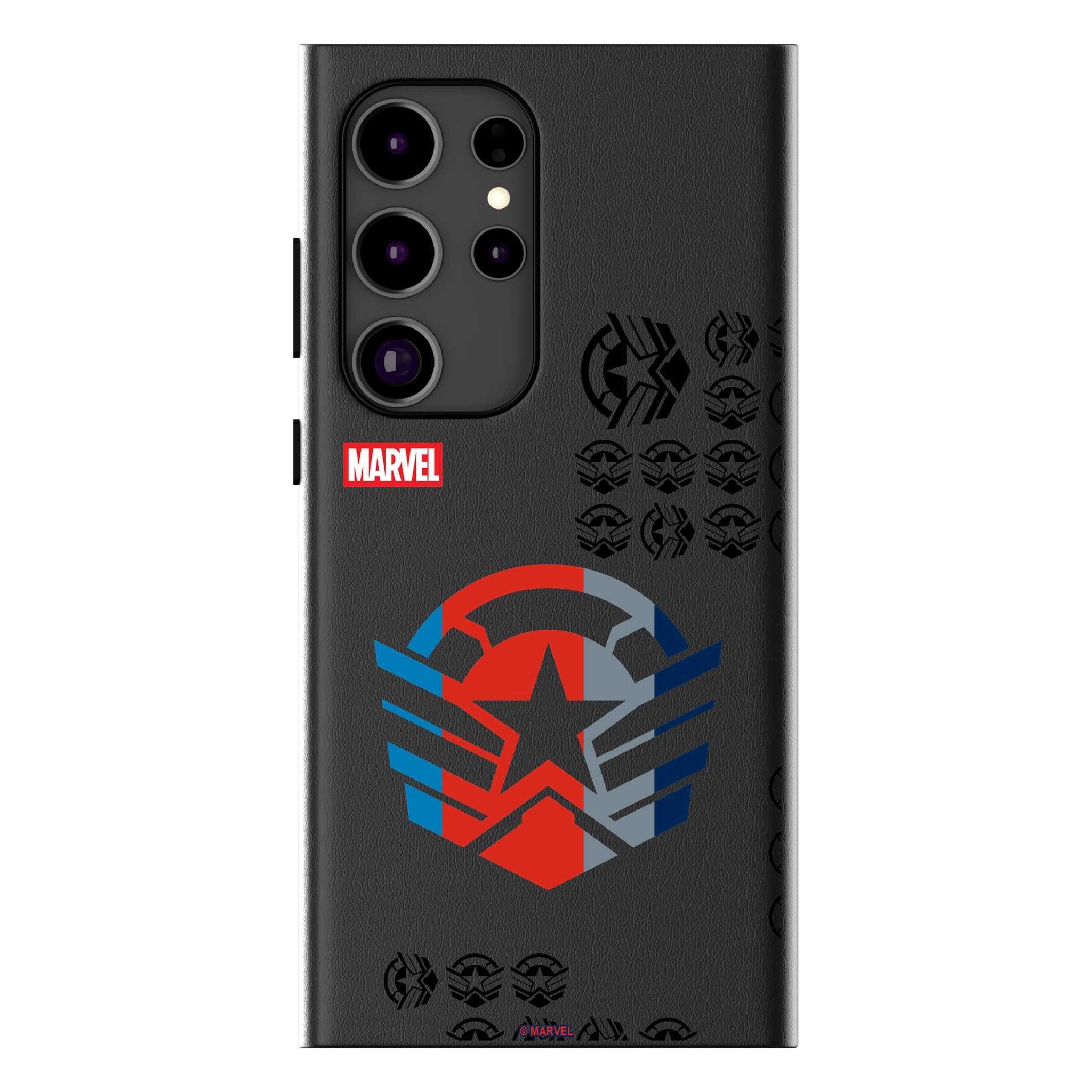 Marvel Avengers Sam Wilson Captain America Sigil Galaxy MagSafe Compatible Phone Case for Samsung Galaxy