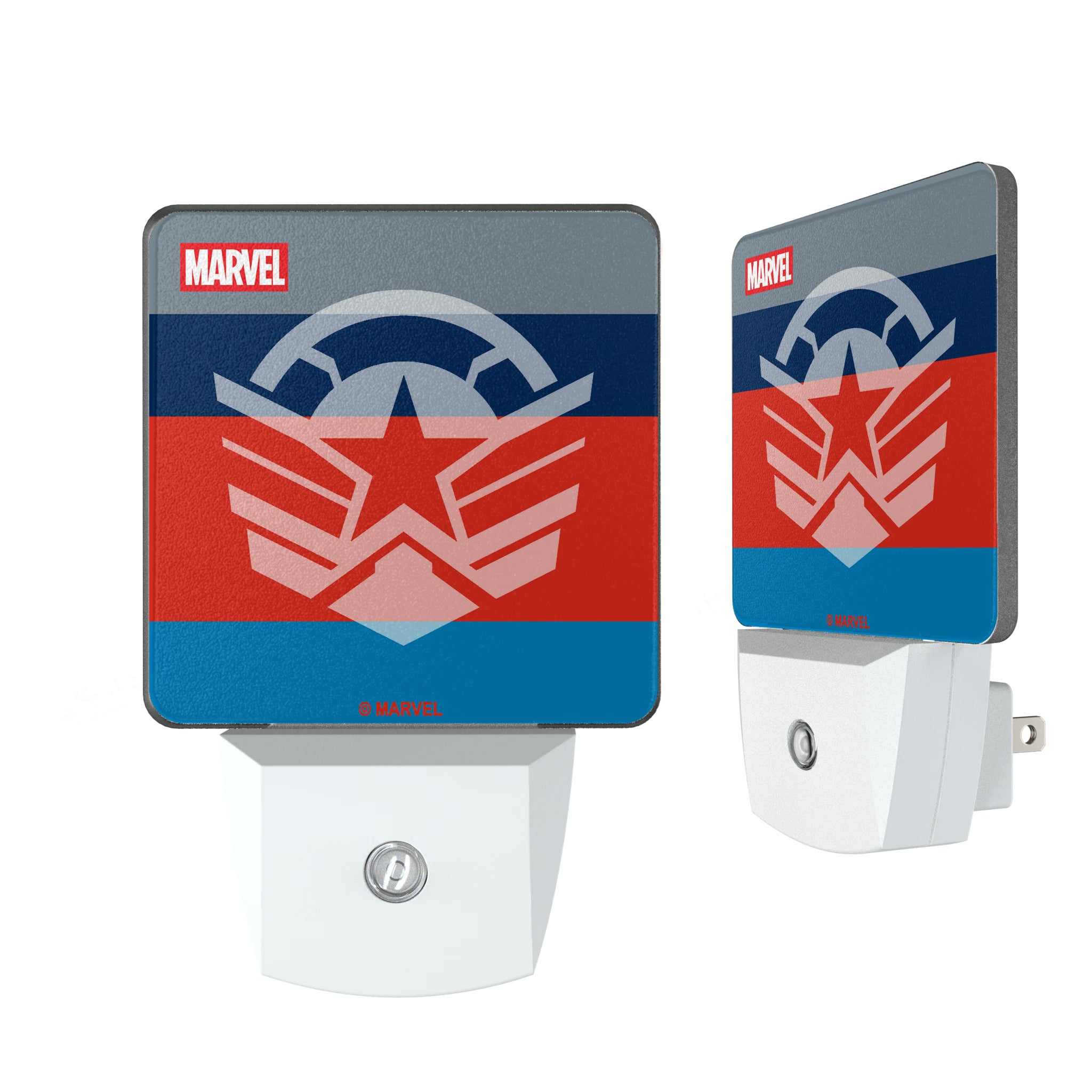 Marvel Avengers Sam Wilson Captain America Sigil Night Light 2-Pack