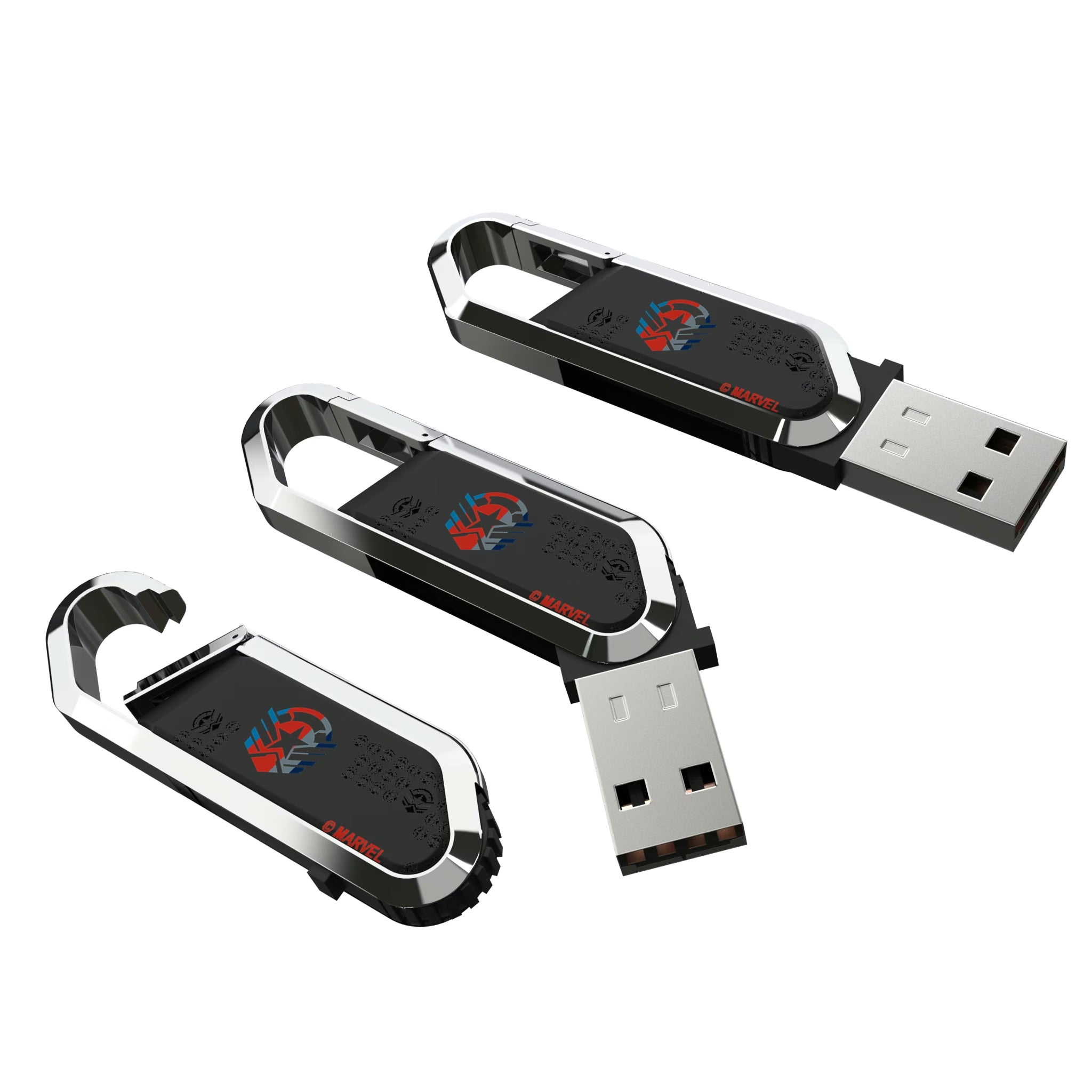 Marvel Avengers Sam Wilson Captain America Sigil USB 64GB Clip Style Flash Drive