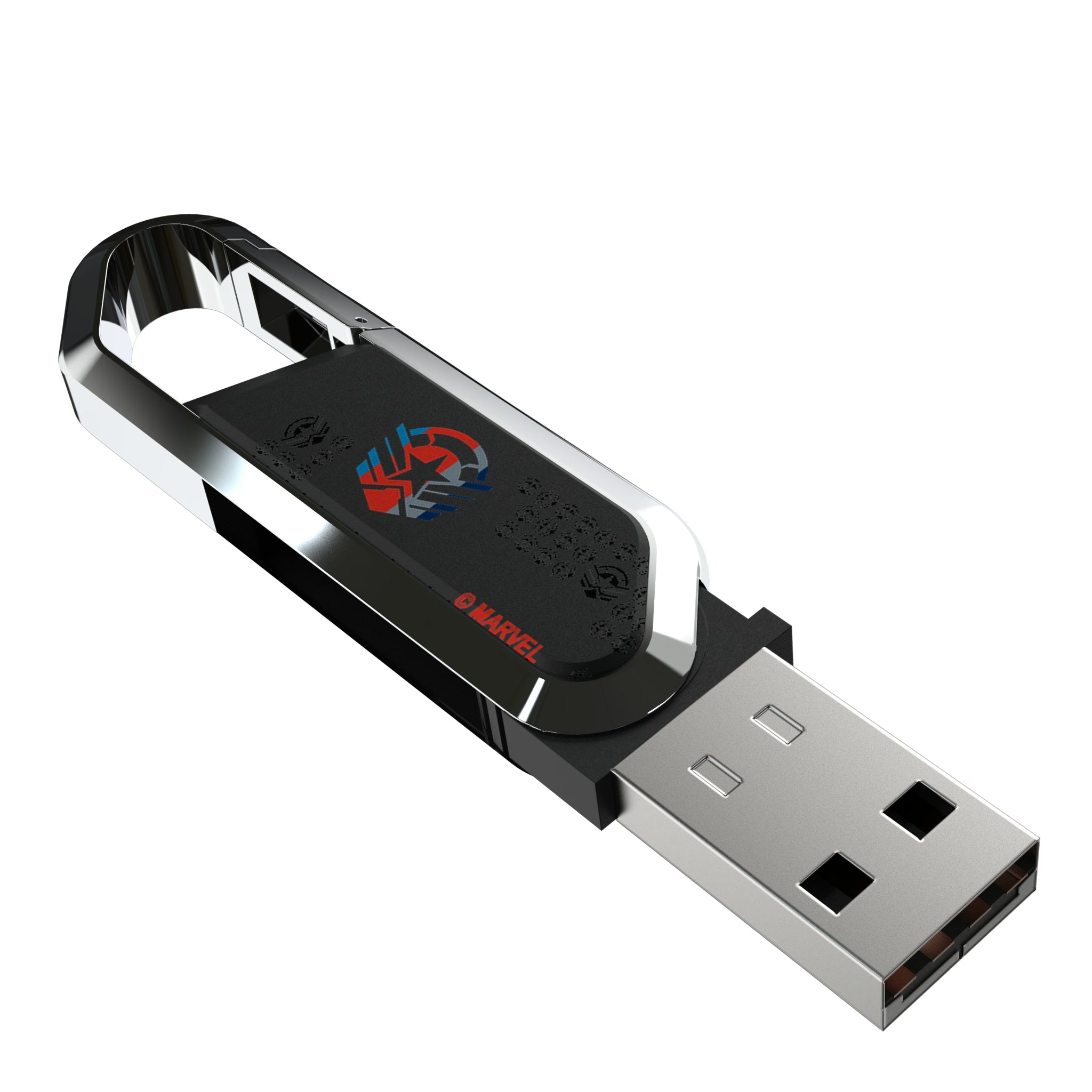 Marvel Avengers Sam Wilson Captain America Sigil USB 64GB Clip Style Flash Drive