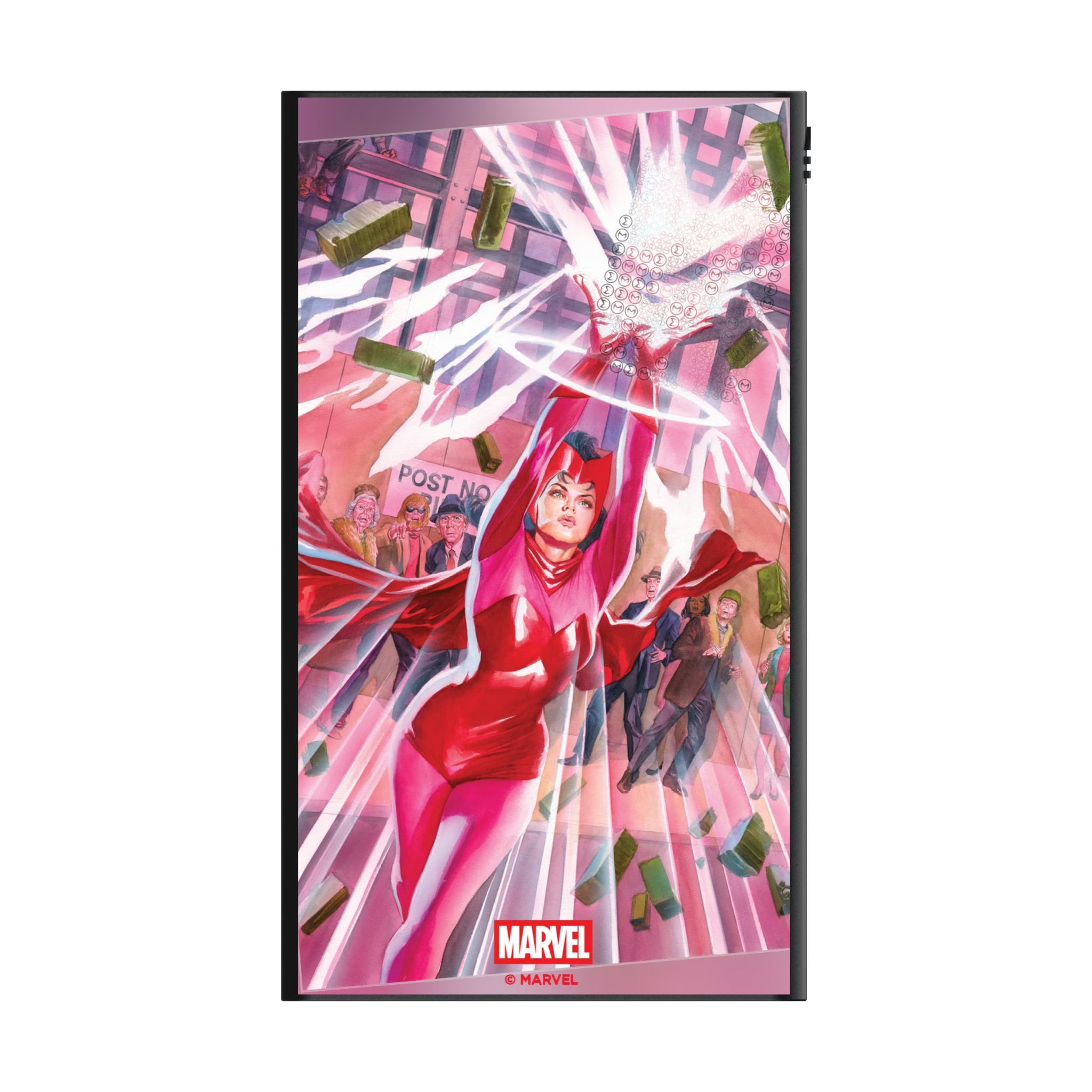 Marvel Avengers Scarlet Witch Cover Art 5000mAh Flat Powerbank