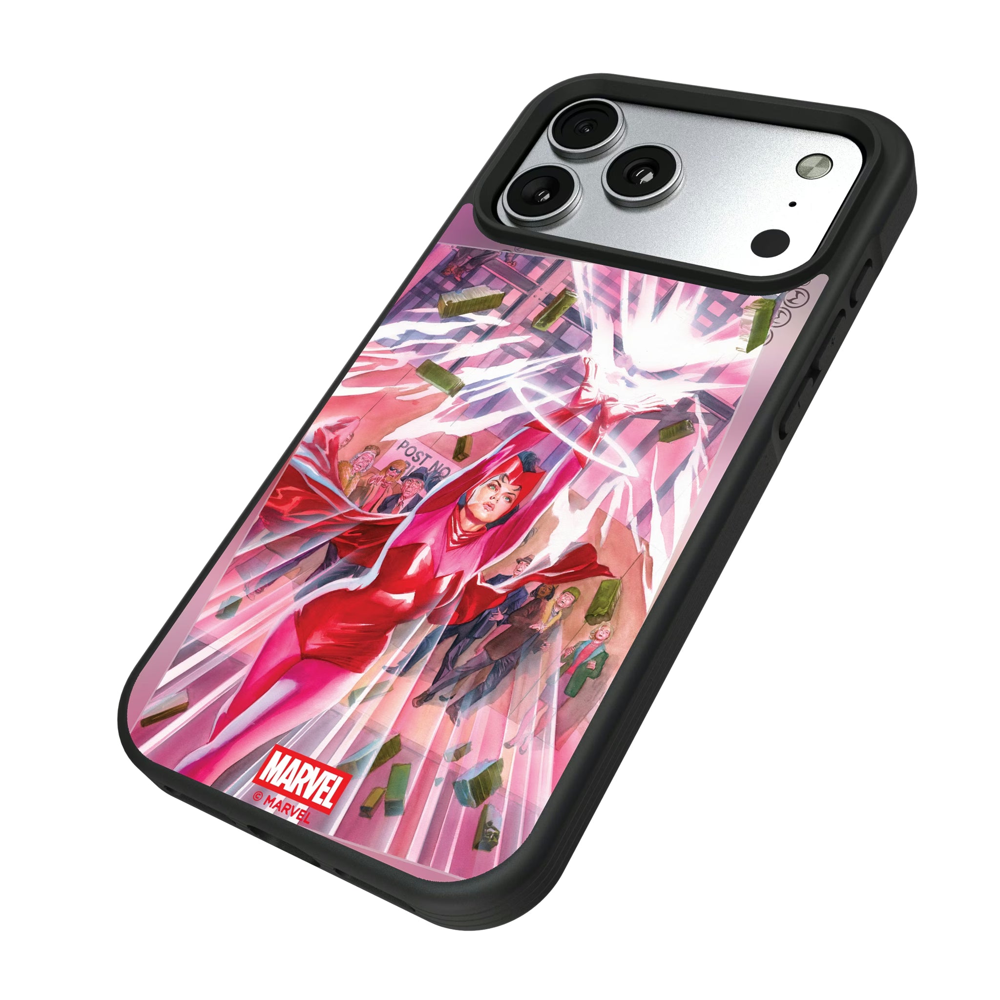Marvel Avengers Scarlet Witch Cover Art iPhone Bump Phone Case for Apple iPhone - Isometric View#Device_iPhone 17 Pro Max