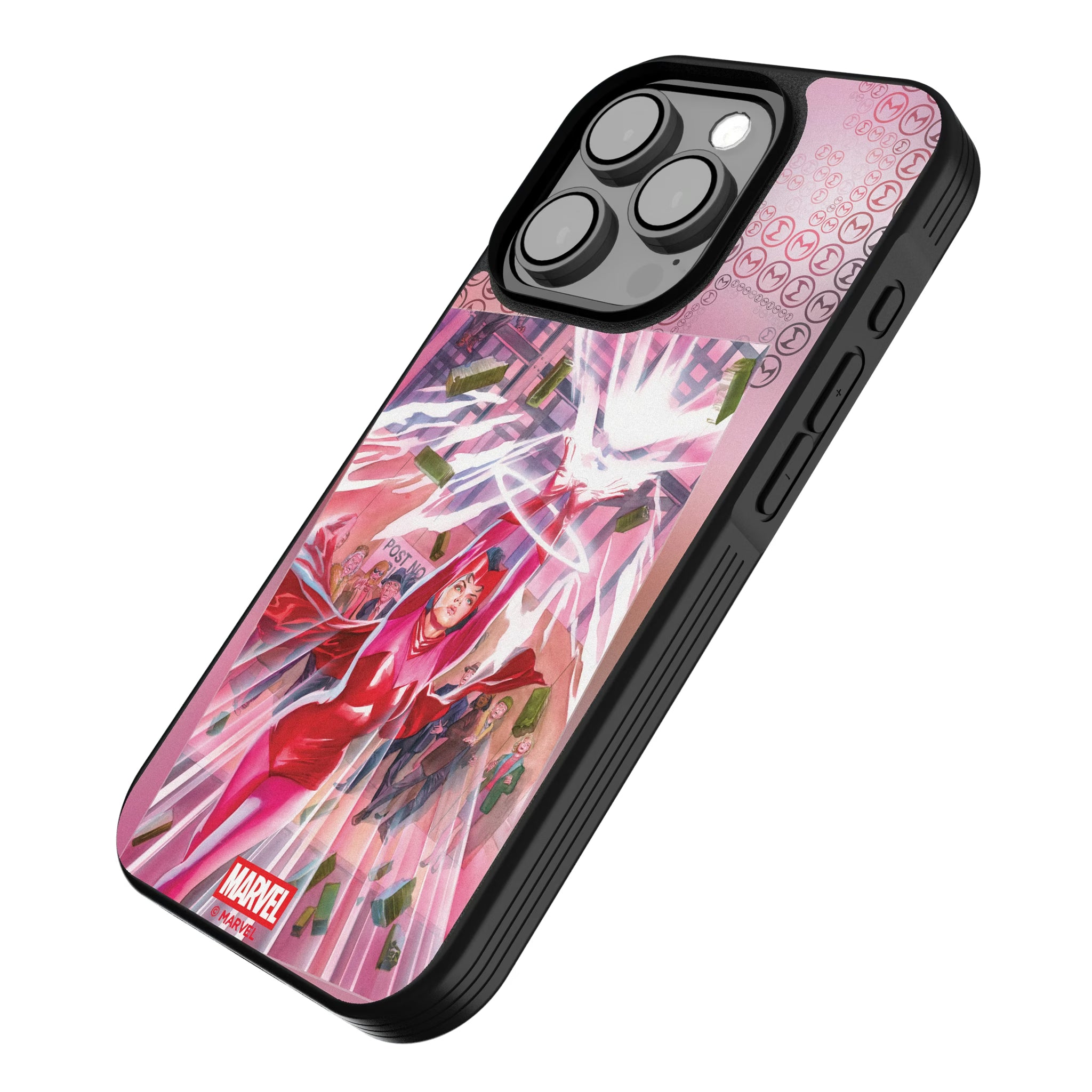 Marvel Avengers Scarlet Witch Cover Art iPhone Bump Phone Case for Apple iPhone - Isometric View
