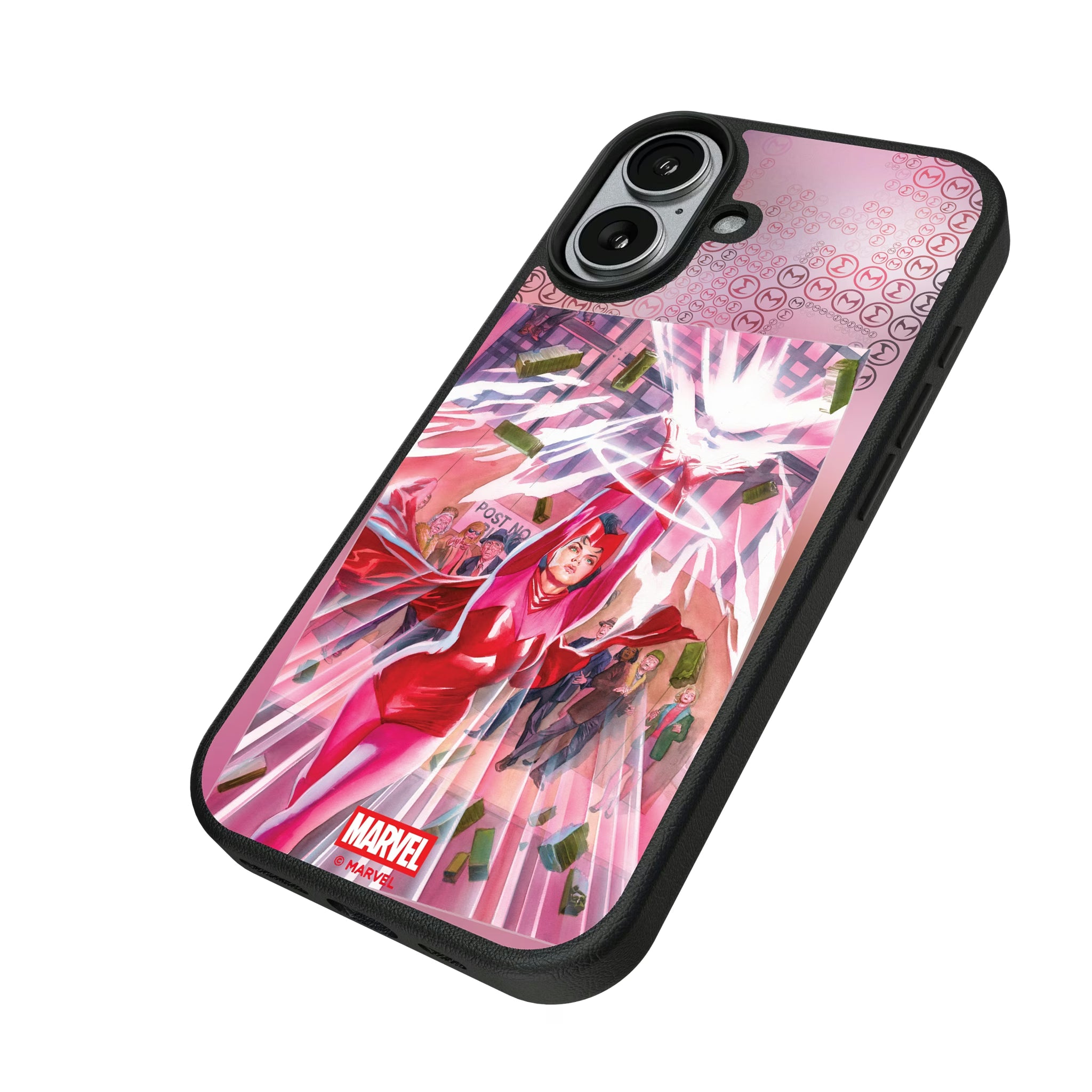 Marvel Avengers Scarlet Witch Cover Art iPhone MagSafe Compatible Phone Case for Apple iPhone - Isometric View#Device_iPhone 17