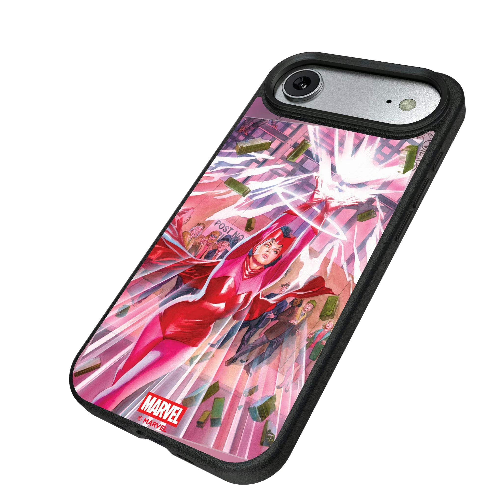 Marvel Avengers Scarlet Witch Cover Art iPhone MagSafe Compatible Phone Case for Apple iPhone - Isometric View#Device_iPhone Air