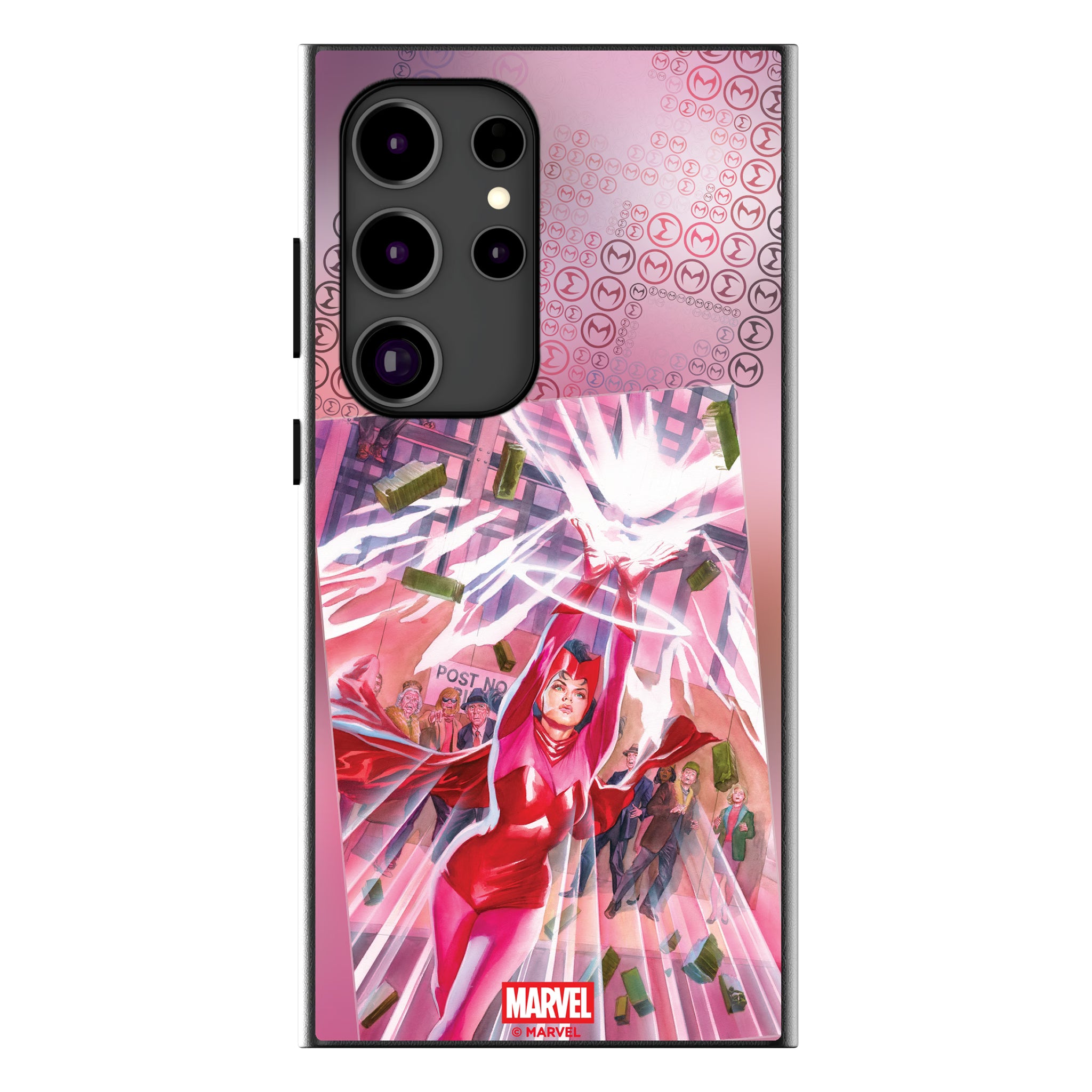 Marvel Avengers Scarlet Witch Cover Art Galaxy MagSafe Compatible Phone Case for Samsung Galaxy