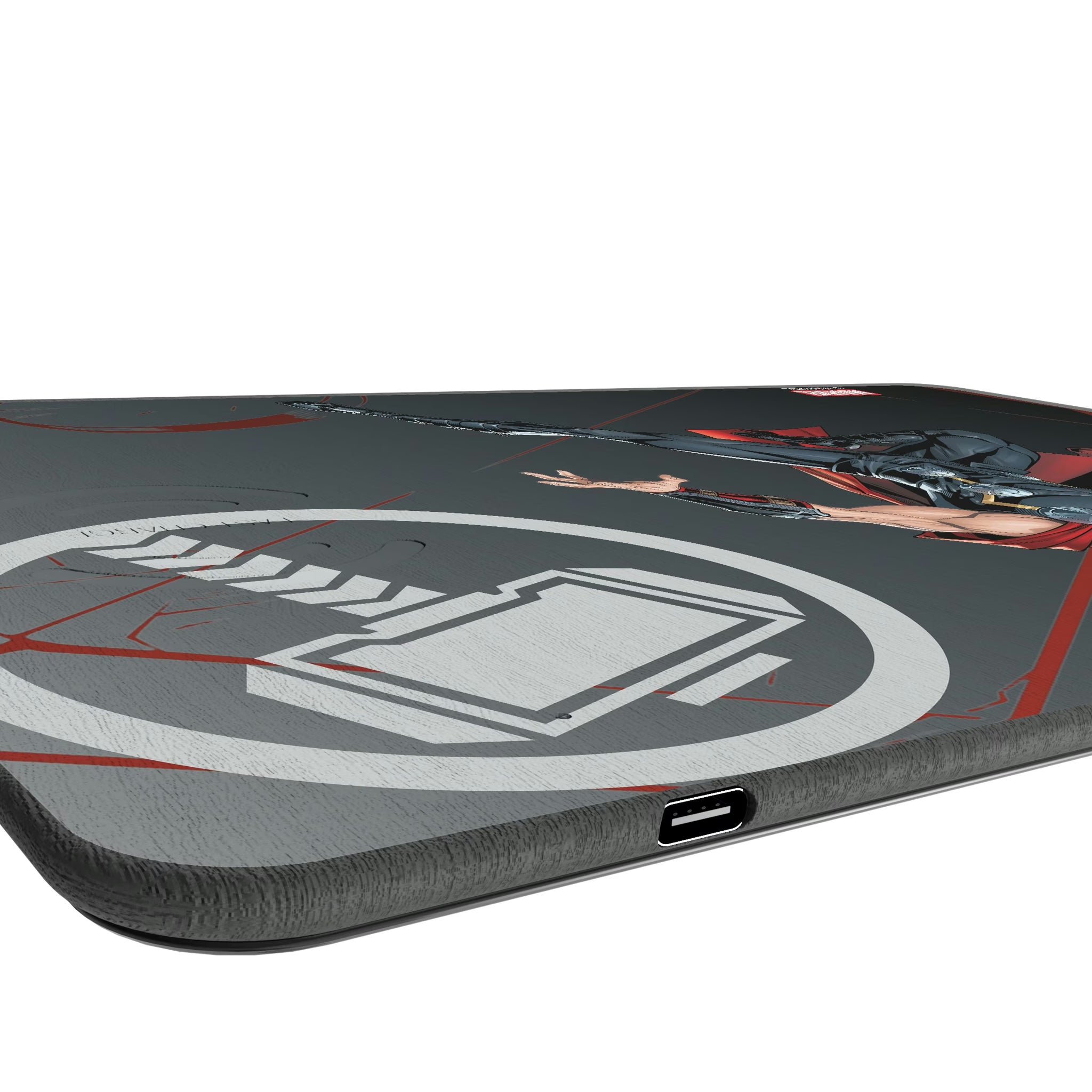 Marvel Avengers Thor MechLine 15-Watt Wireless Charger and Mouse Pad