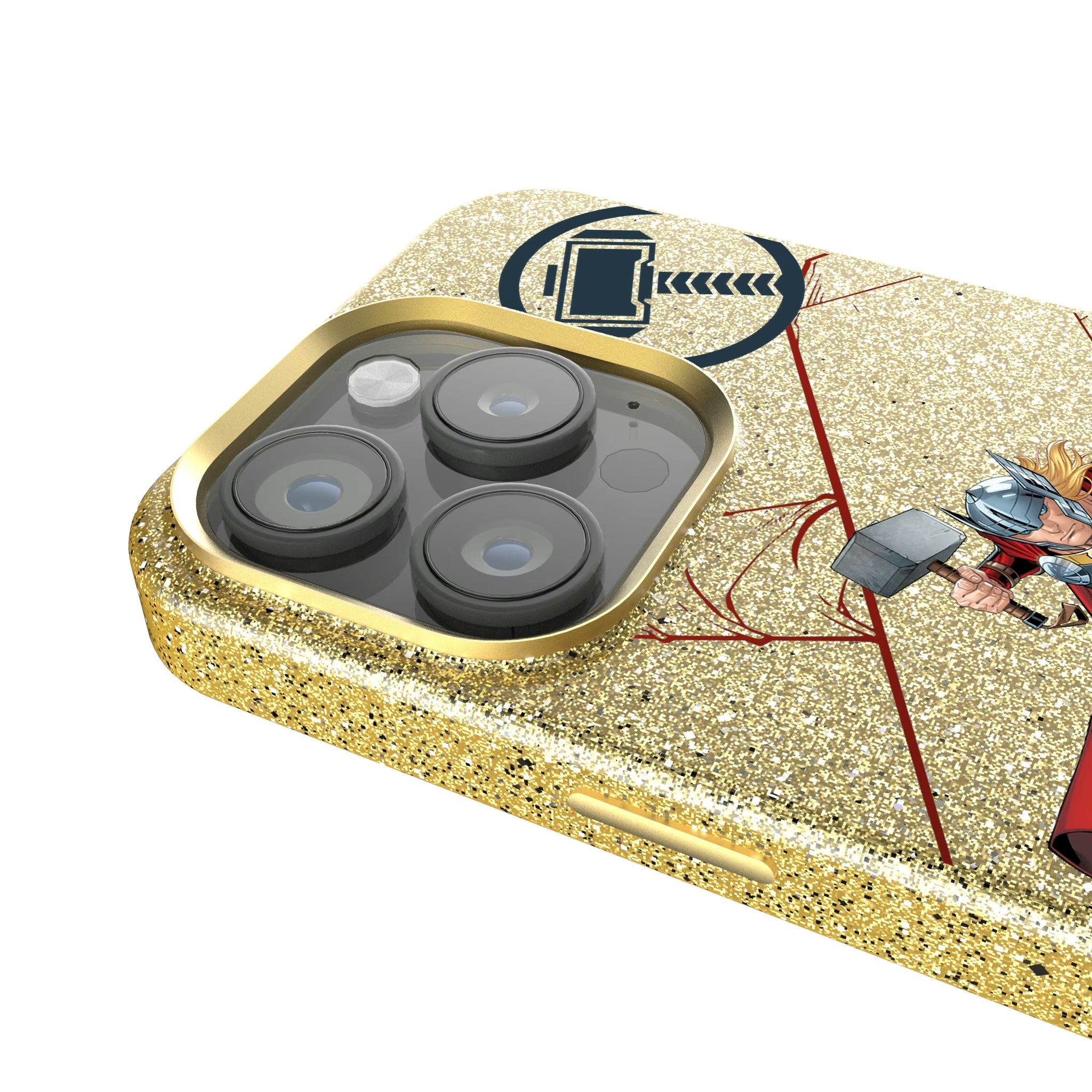 Marvel Avengers Thor MechLine iPhone Bling Phone Case for Apple iPhone - Detail