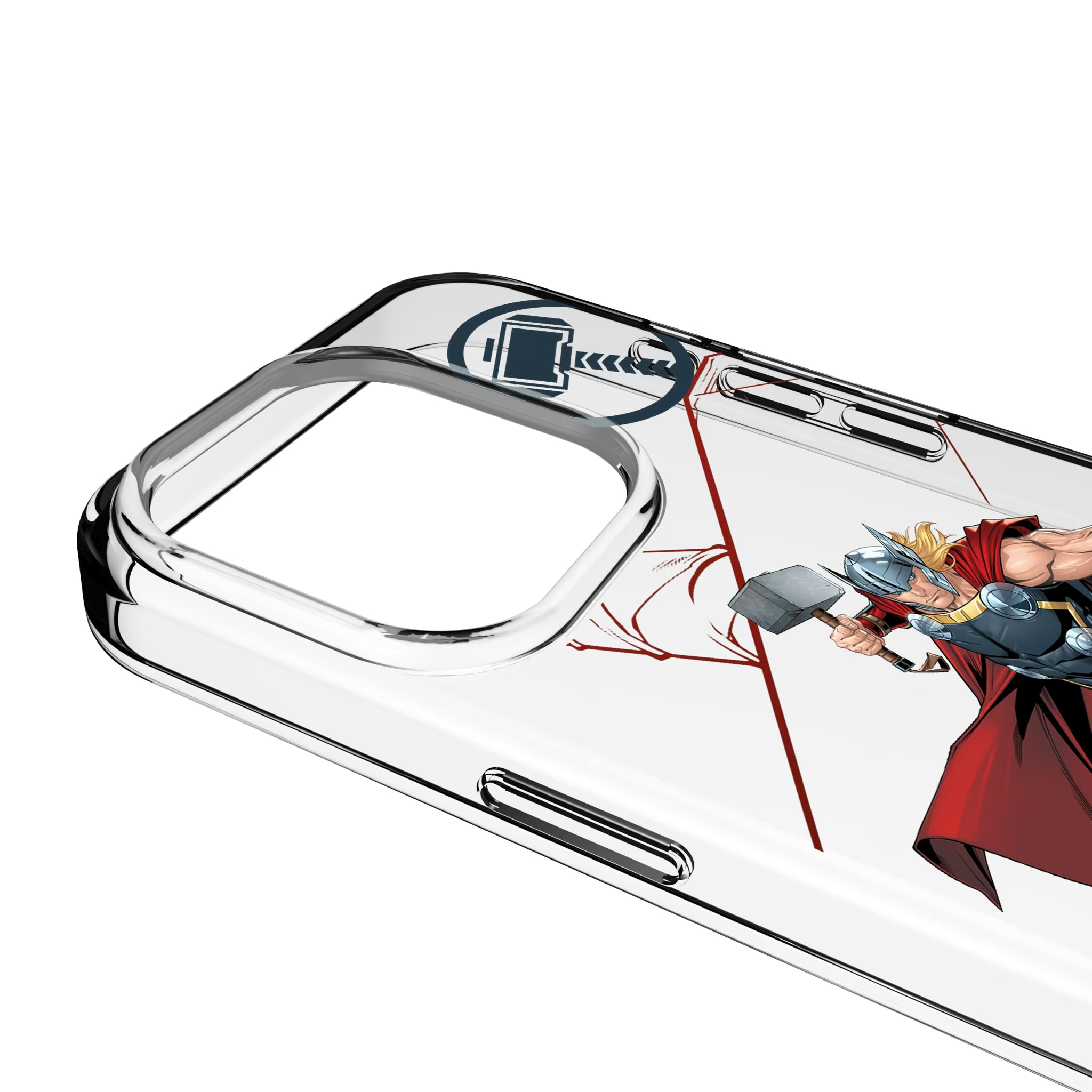 Marvel Avengers Thor MechLine iPhone Clear Phone Case for Apple iPhone - Detail