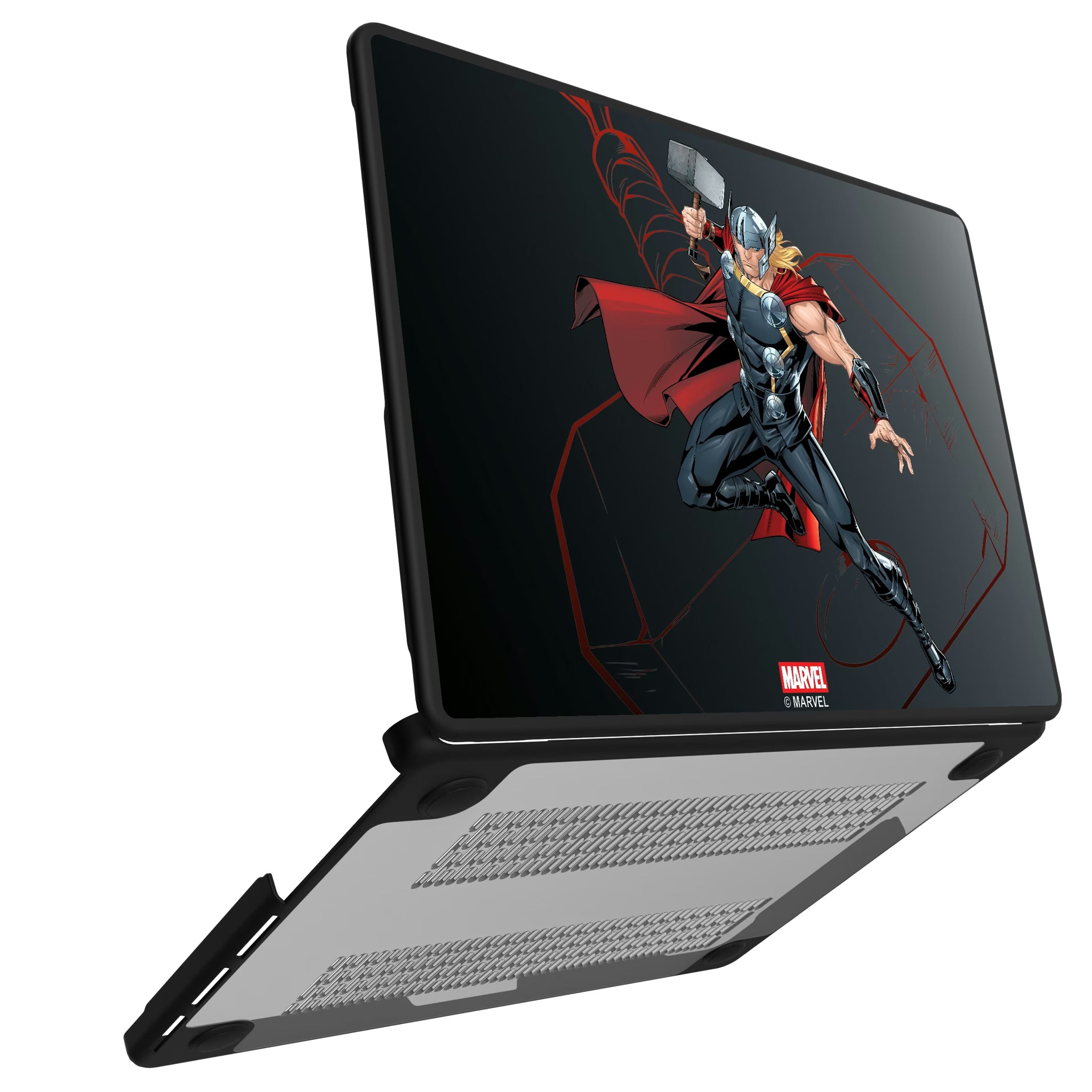 Marvel Avengers Thor MechLine MacBook Laptop Case for Apple MacBook#Device_MacBook Pro (14-inch, 2021) / MacBook Pro (14-inch, 2023) / MacBook Pro (14-inch, 2024)
