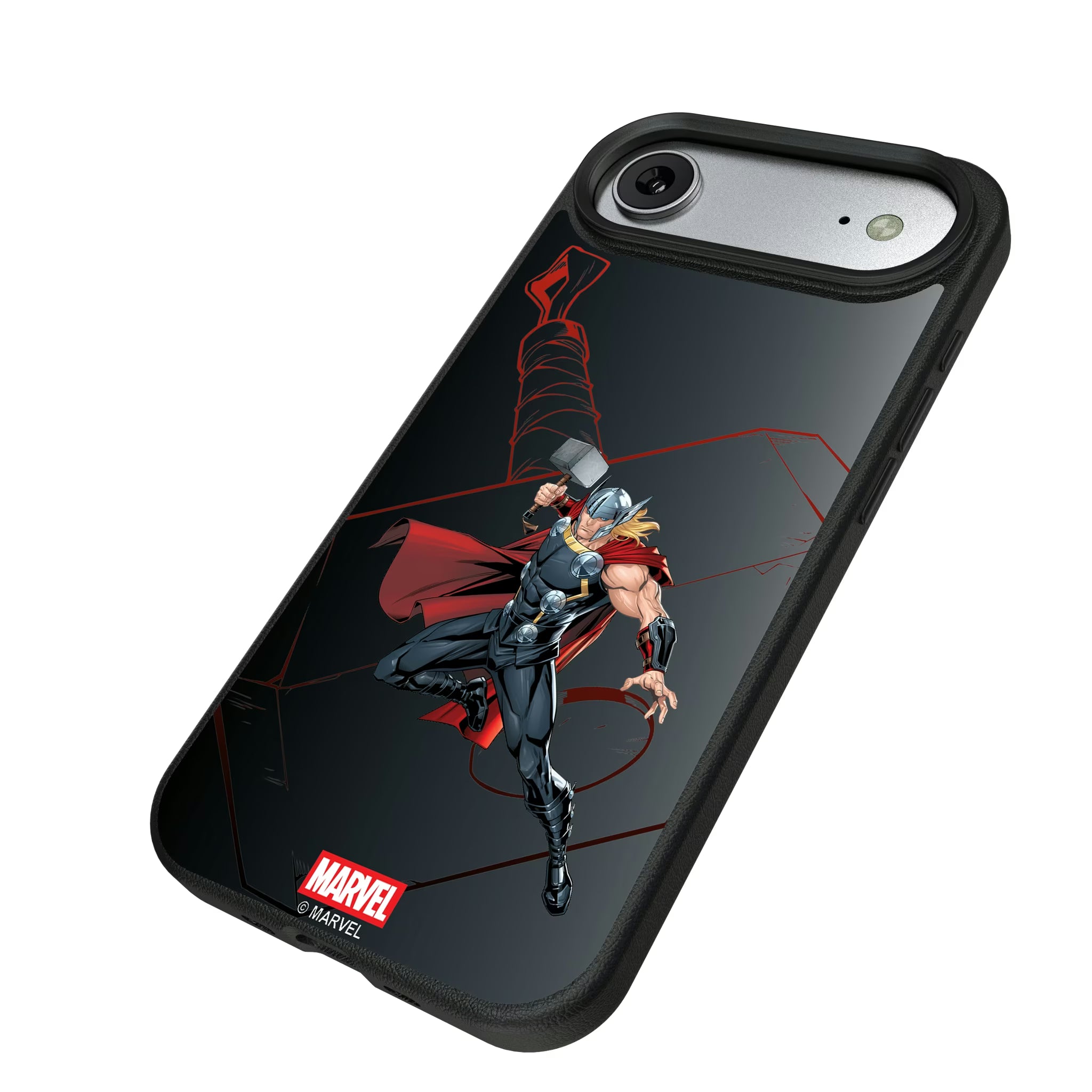 Marvel Avengers Thor MechLine iPhone MagSafe Compatible Phone Case for Apple iPhone - Isometric View#Device_iPhone Air