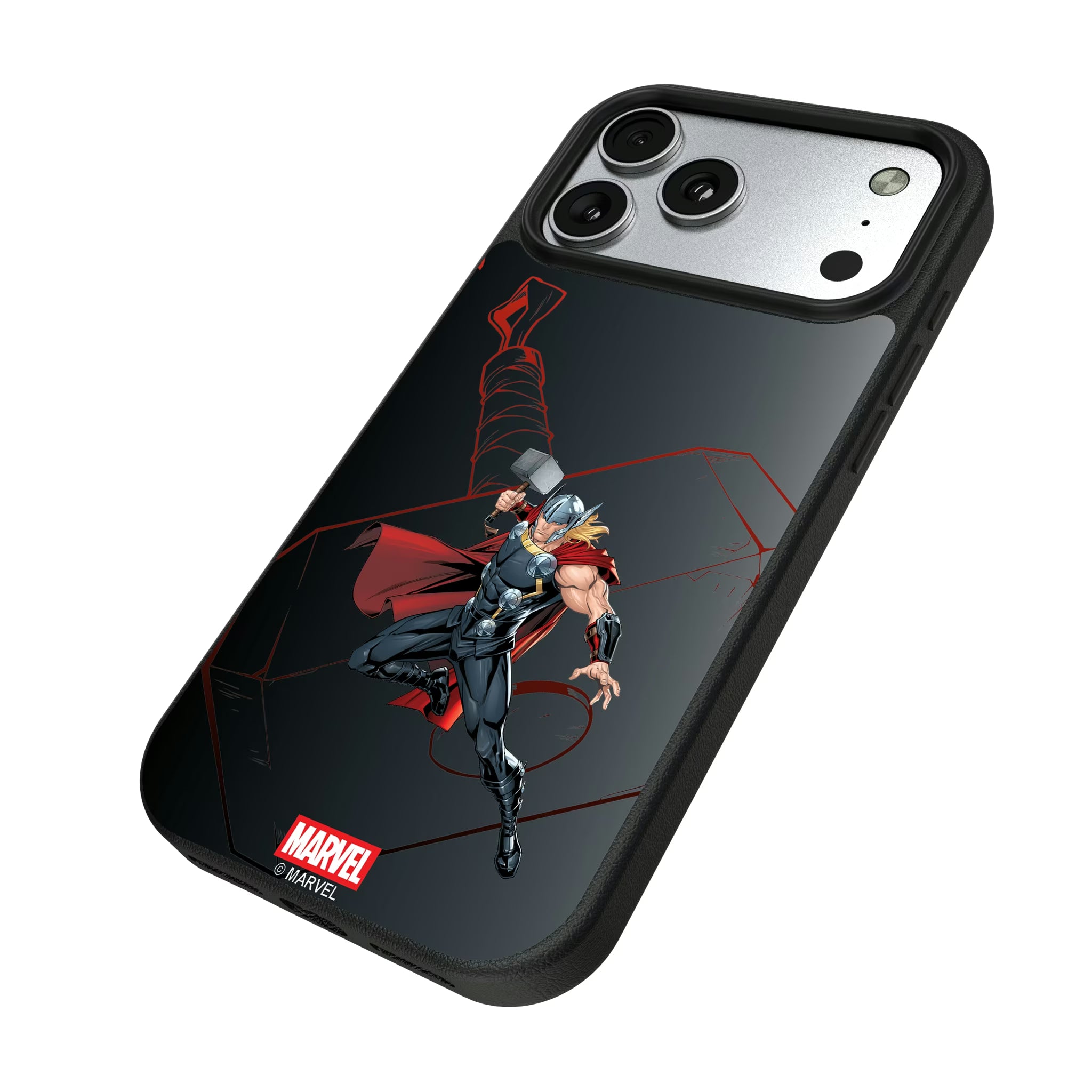 Marvel Avengers Thor MechLine iPhone MagSafe Compatible Phone Case for Apple iPhone - Isometric View#Device_iPhone 17 Pro Max