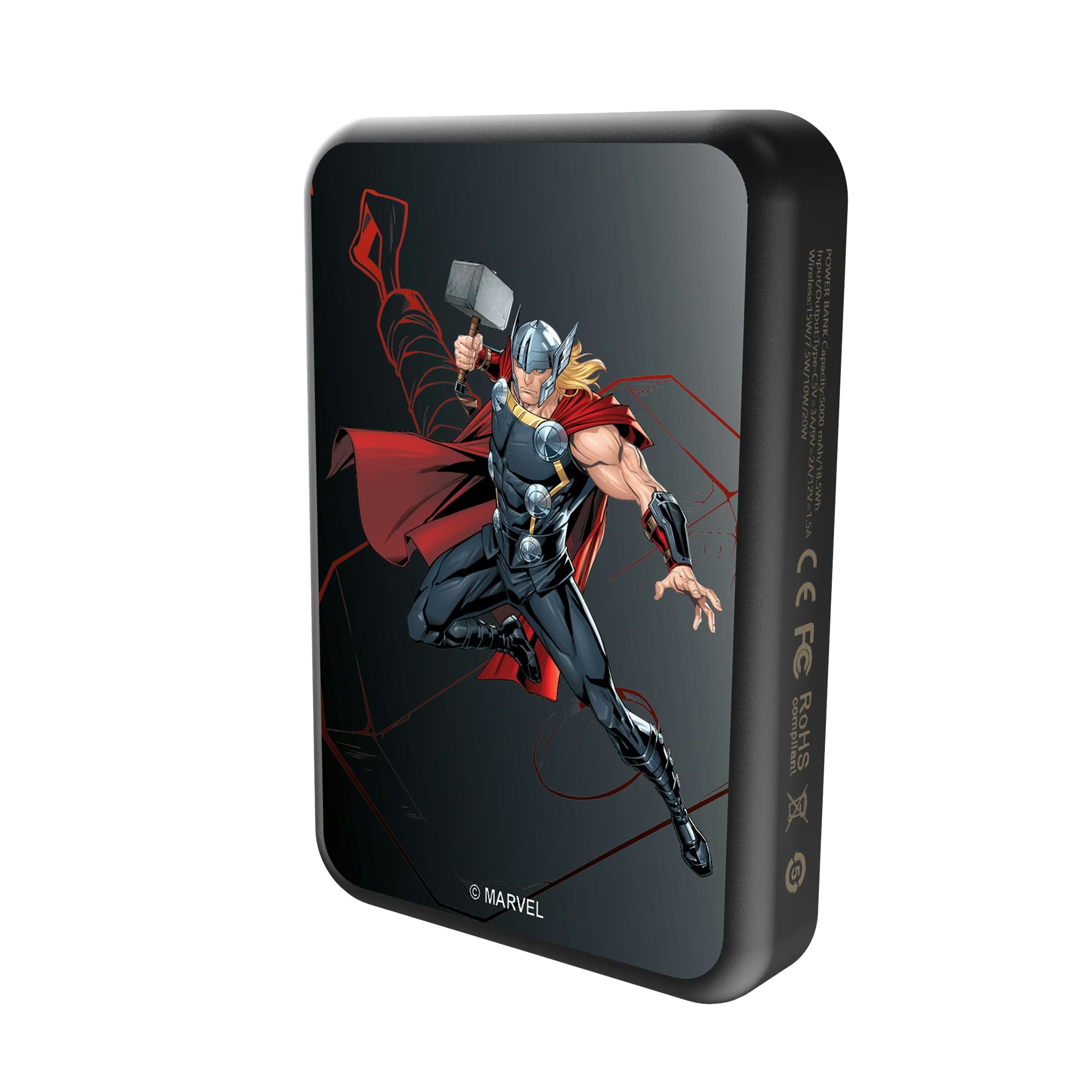 Marvel Avengers Thor MechLine Wireless Mag Power Bank
