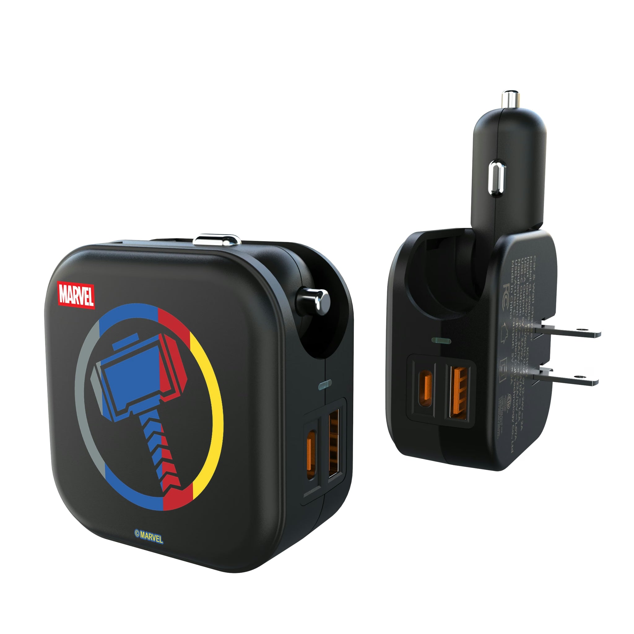Marvel Avengers Thor Sigil 2 in 1 USB A/C Charger