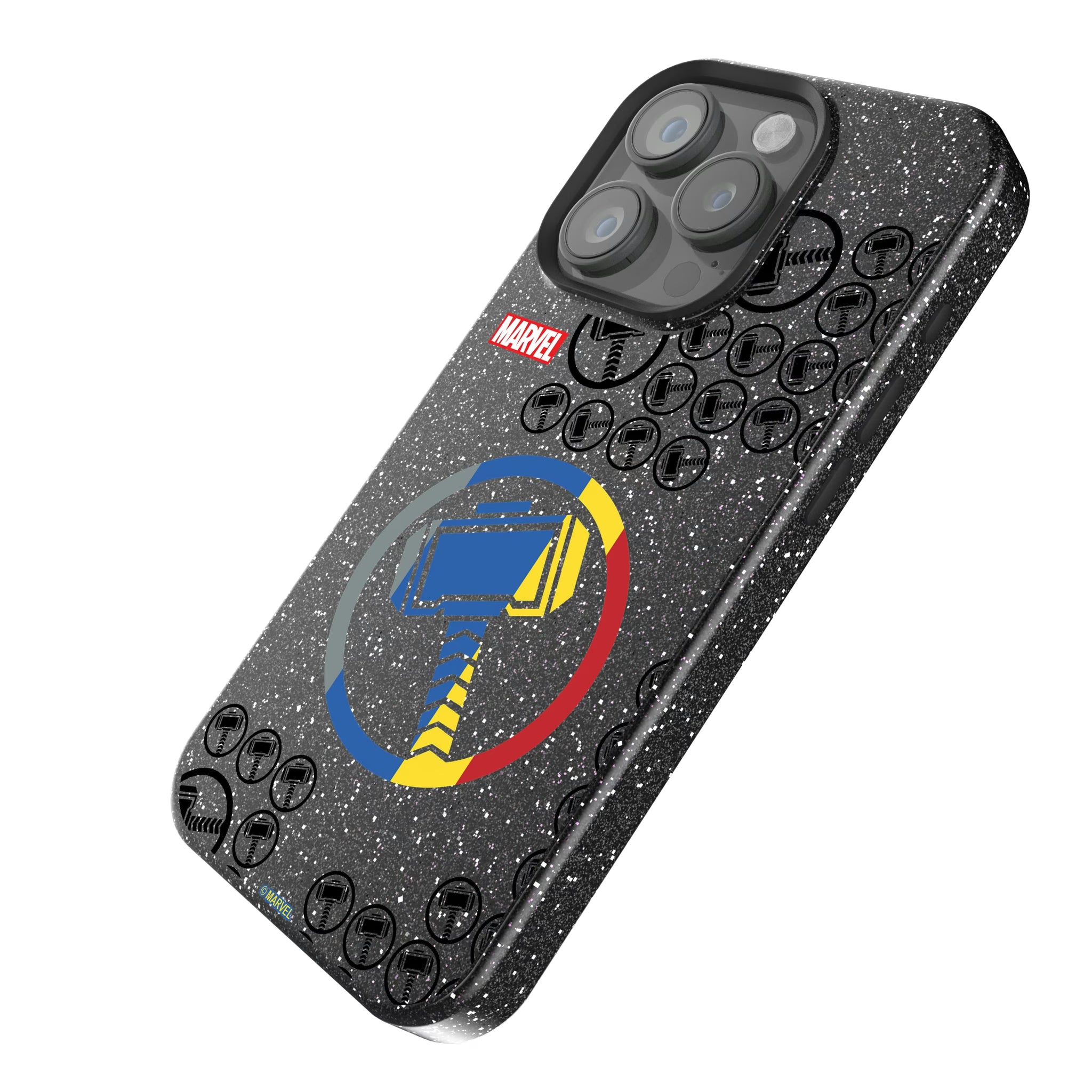 Marvel Avengers Thor Sigil iPhone Bling Phone Case for Apple iPhone - Isometric View