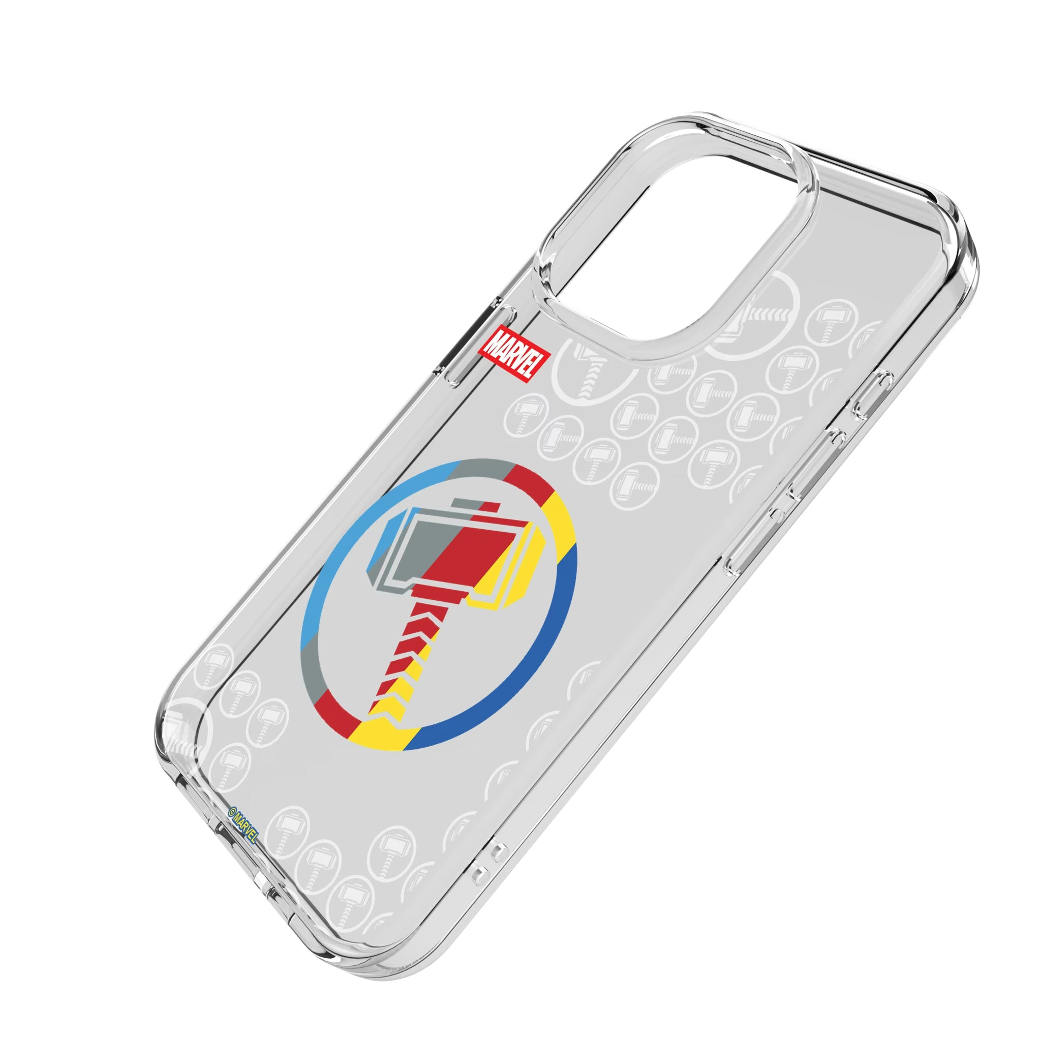 Marvel Avengers Thor Sigil iPhone Clear Phone Case for Apple iPhone - Isometric View