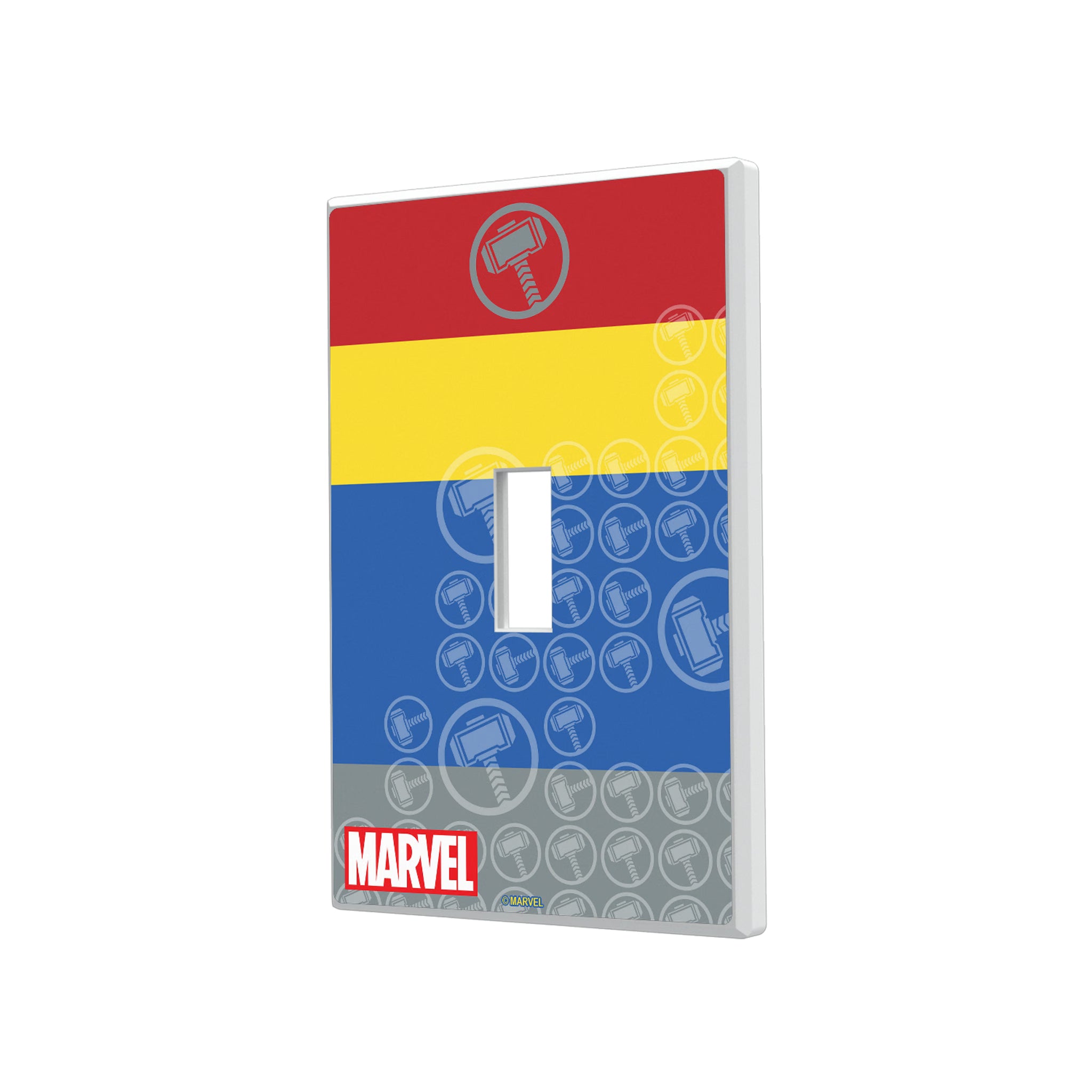 Marvel Avengers Thor Sigil Hidden-Screw Light Switch Plate#Style_Single Toggle