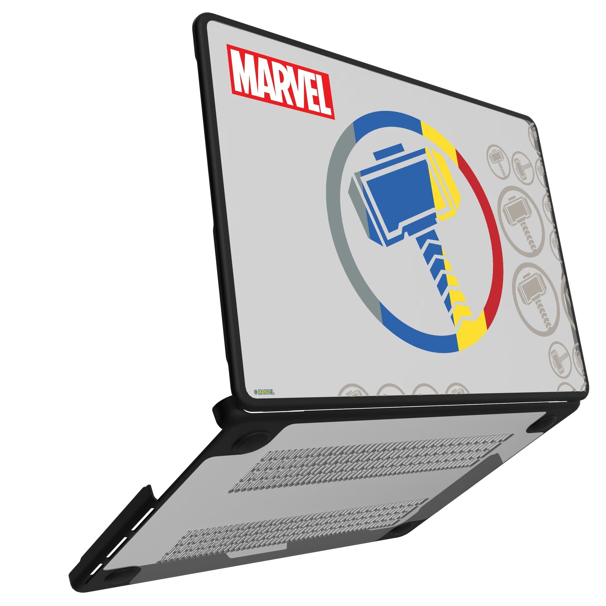 Marvel Avengers Thor Sigil MacBook Laptop Case for Apple MacBook#Device_MacBook Pro (14-inch, 2021) / MacBook Pro (14-inch, 2023) / MacBook Pro (14-inch, 2024)