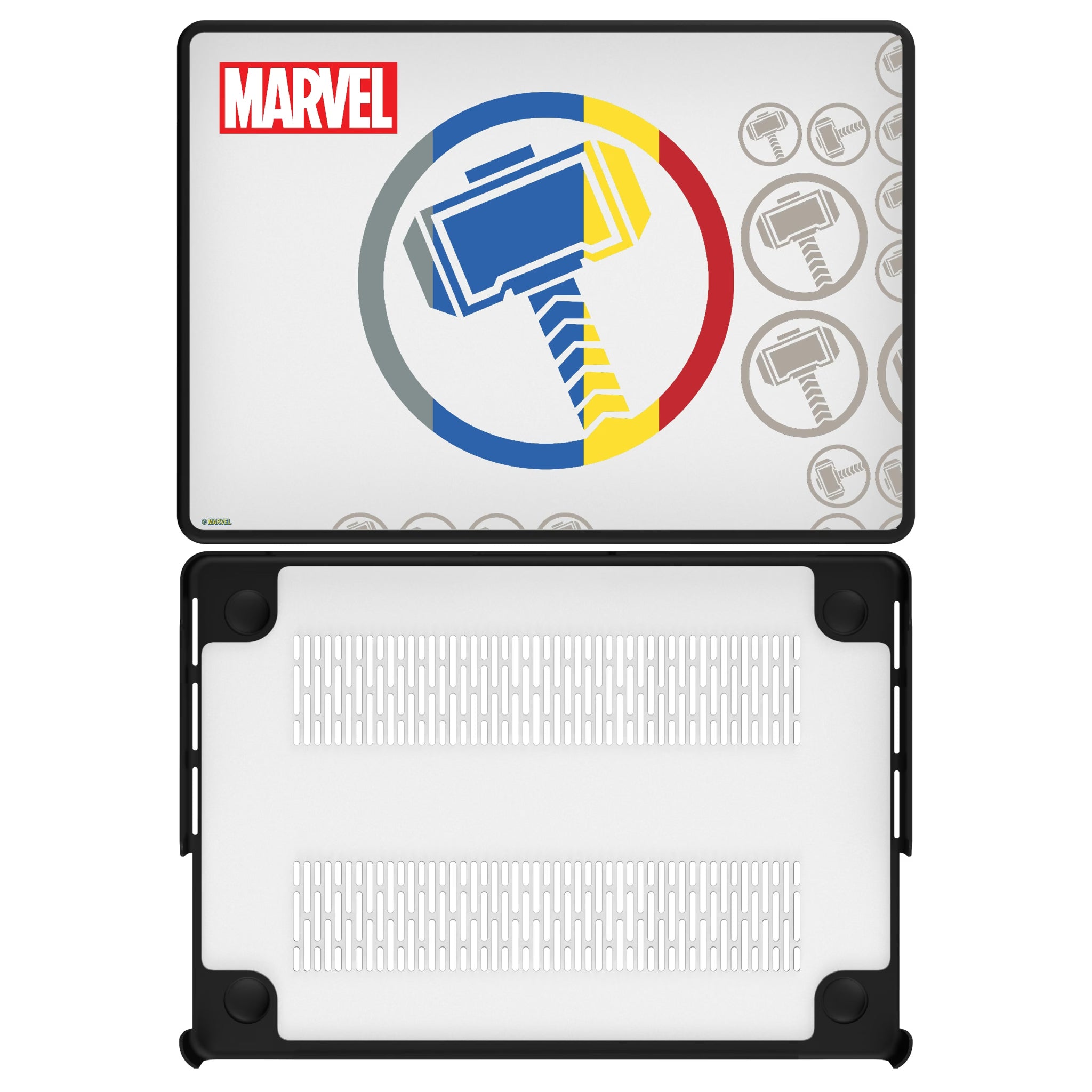 Marvel Avengers Thor Sigil MacBook Laptop Case for Apple MacBook#Device_MacBook Pro (14-inch, 2021) / MacBook Pro (14-inch, 2023) / MacBook Pro (14-inch, 2024)