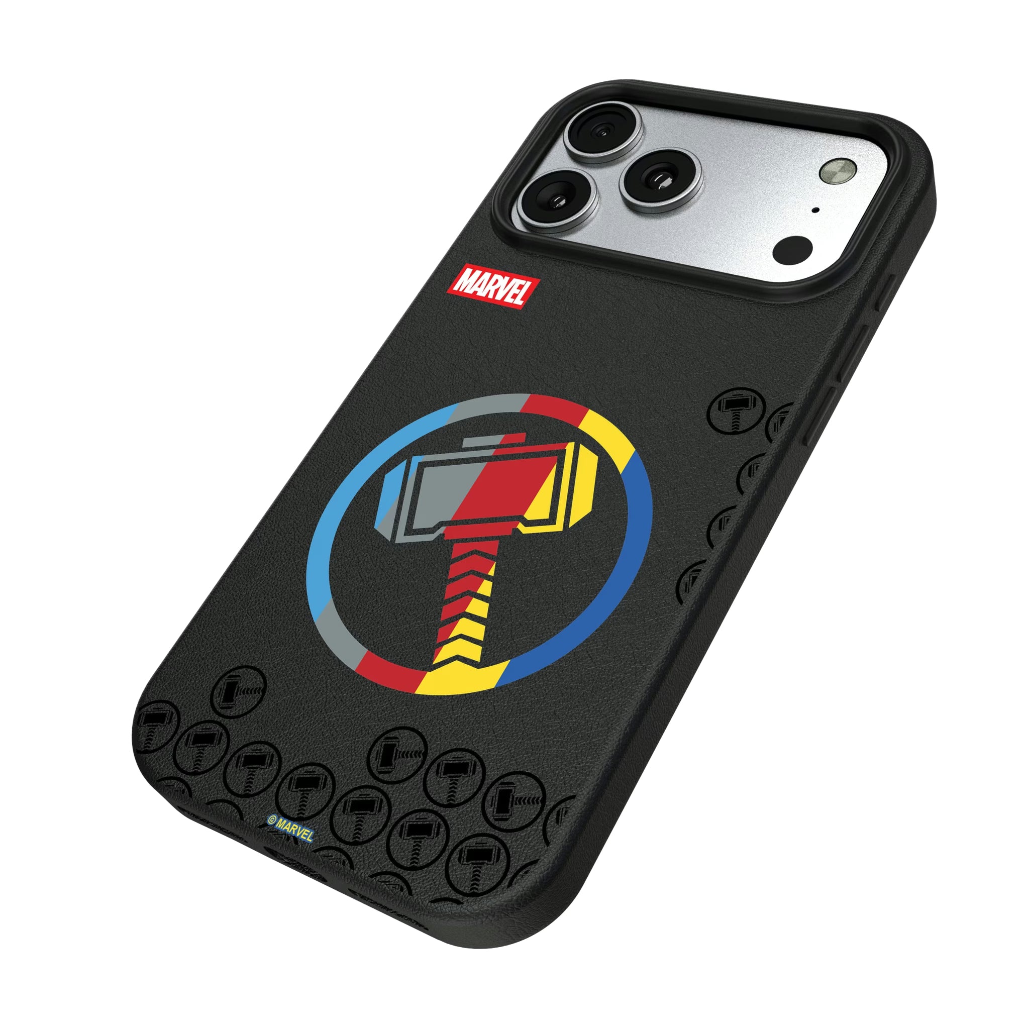 Marvel Avengers Thor Sigil iPhone MagSafe Compatible Phone Case for Apple iPhone - Isometric View#Device_iPhone 17 Pro Max