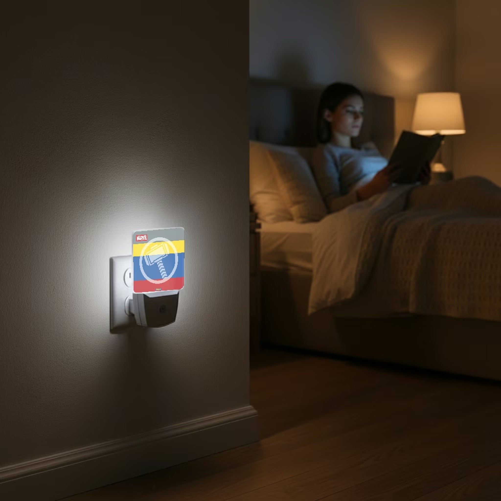 Marvel Avengers Thor Sigil Night Light 2-Pack - Lifestyle