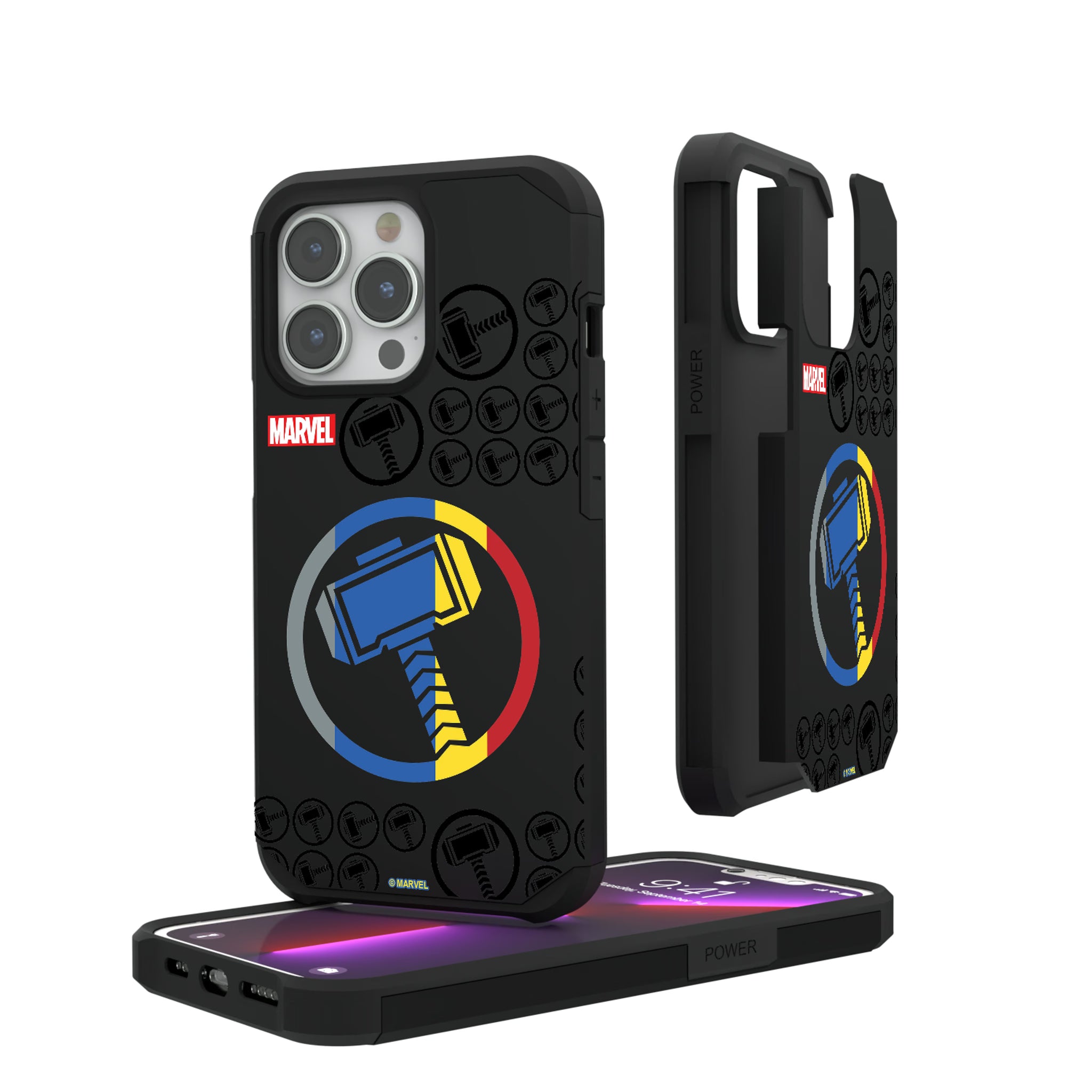 Marvel Avengers Thor Sigil iPhone Rugged Phone Case for Apple iPhone#Device_iPhone 13 Pro