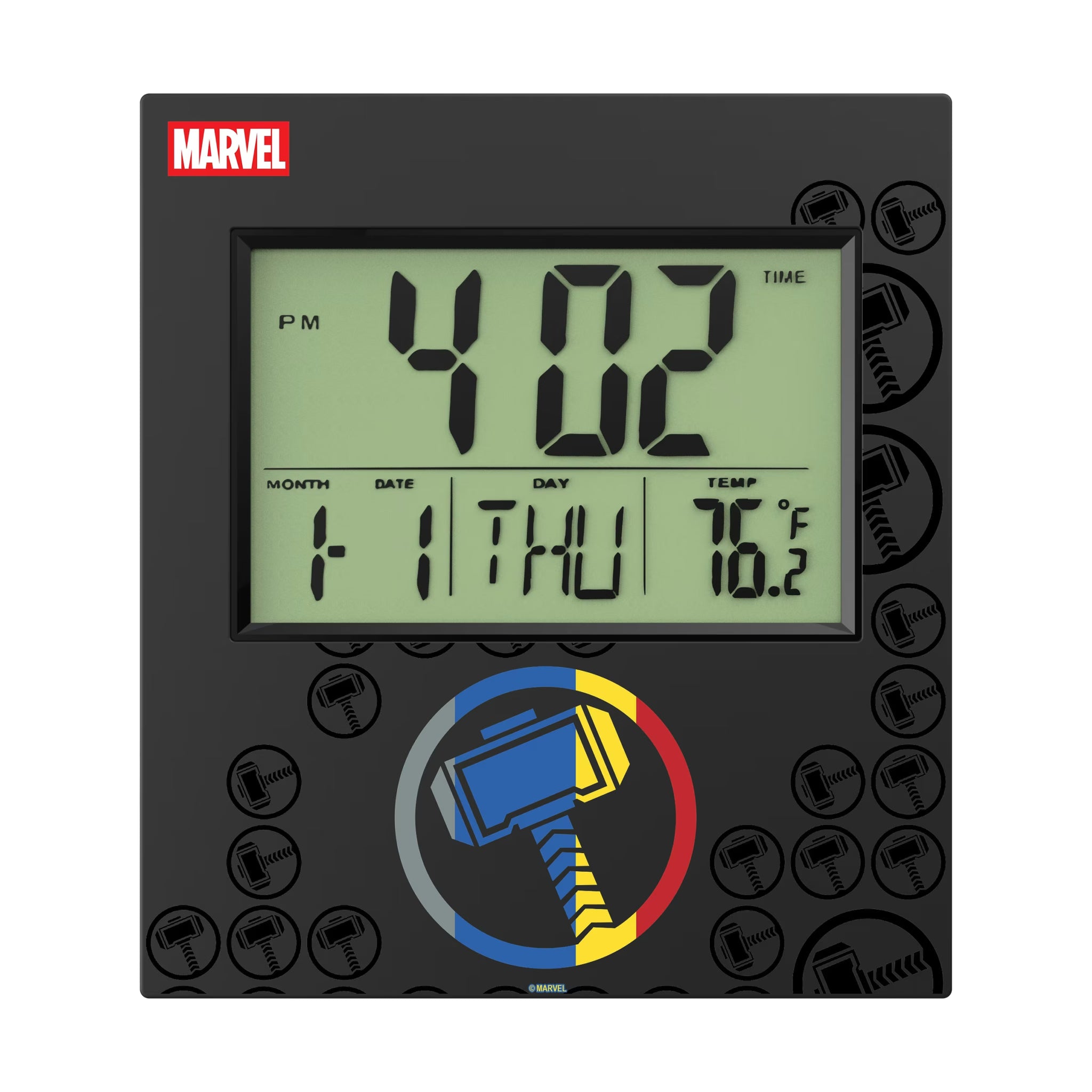 Marvel Avengers Thor Sigil Wall Clock