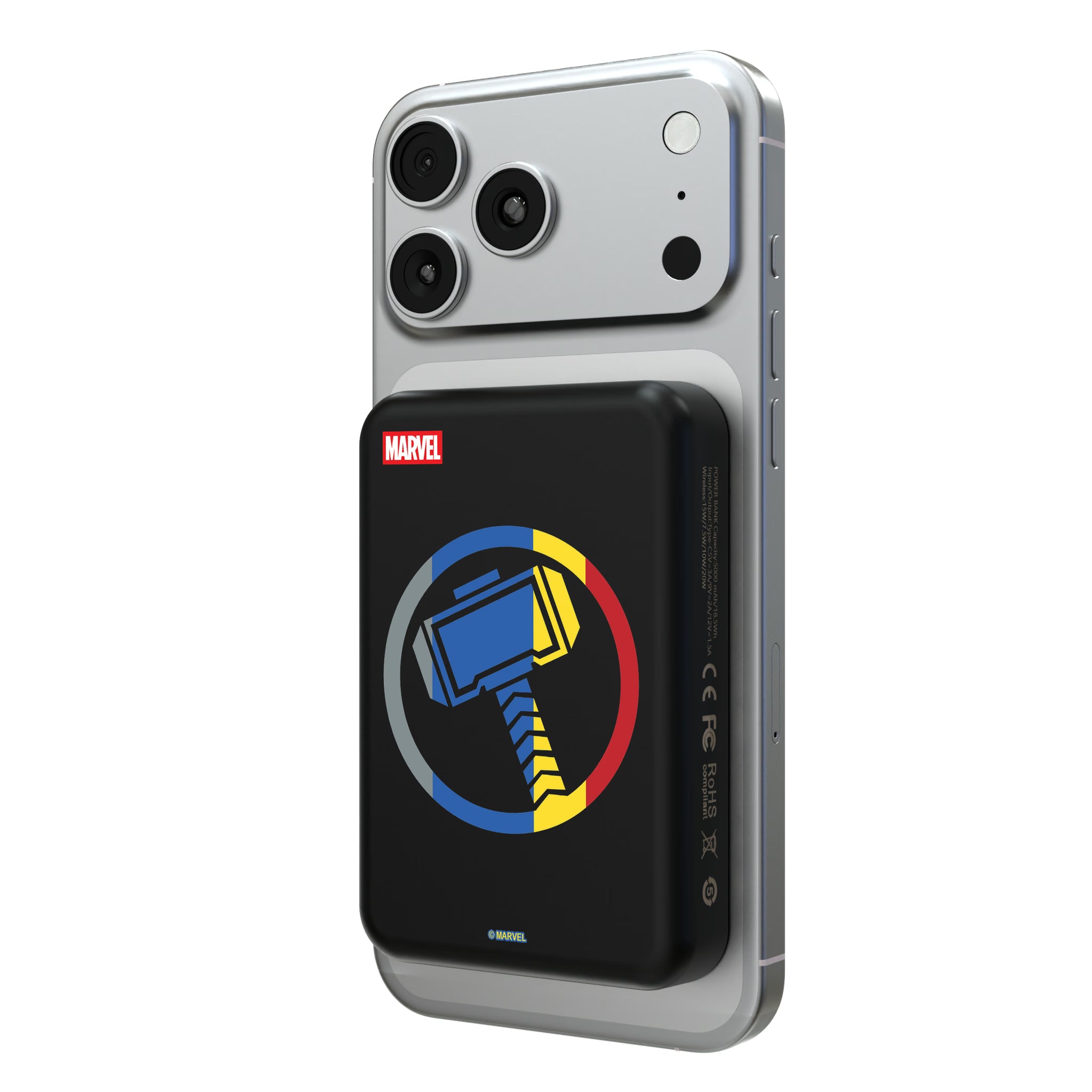 Marvel Avengers Thor Sigil Wireless Mag Power Bank