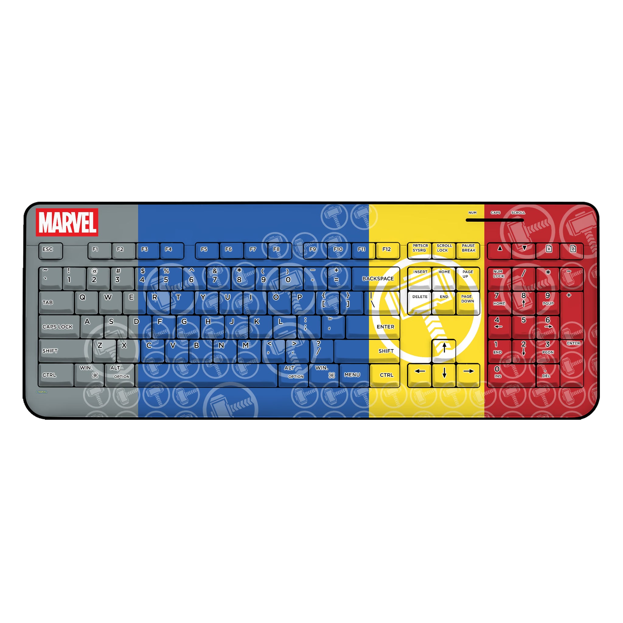 Marvel Avengers Thor Sigil Wireless USB Keyboard