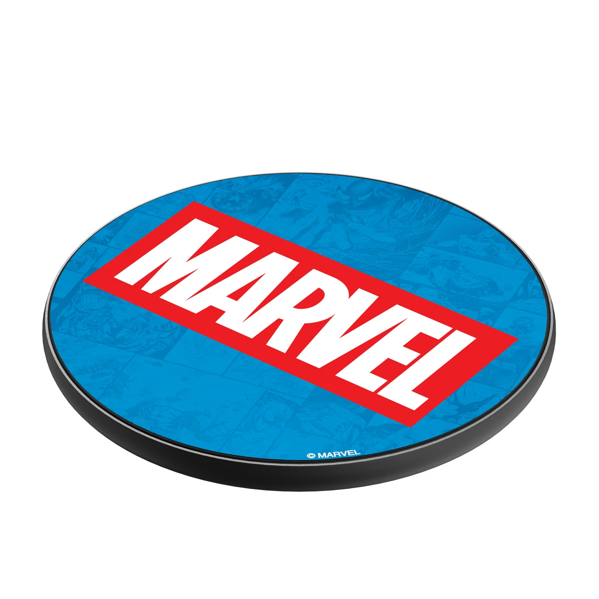Marvel Comics Marvel Logo 15-Watt Wireless Charger - Isometric View