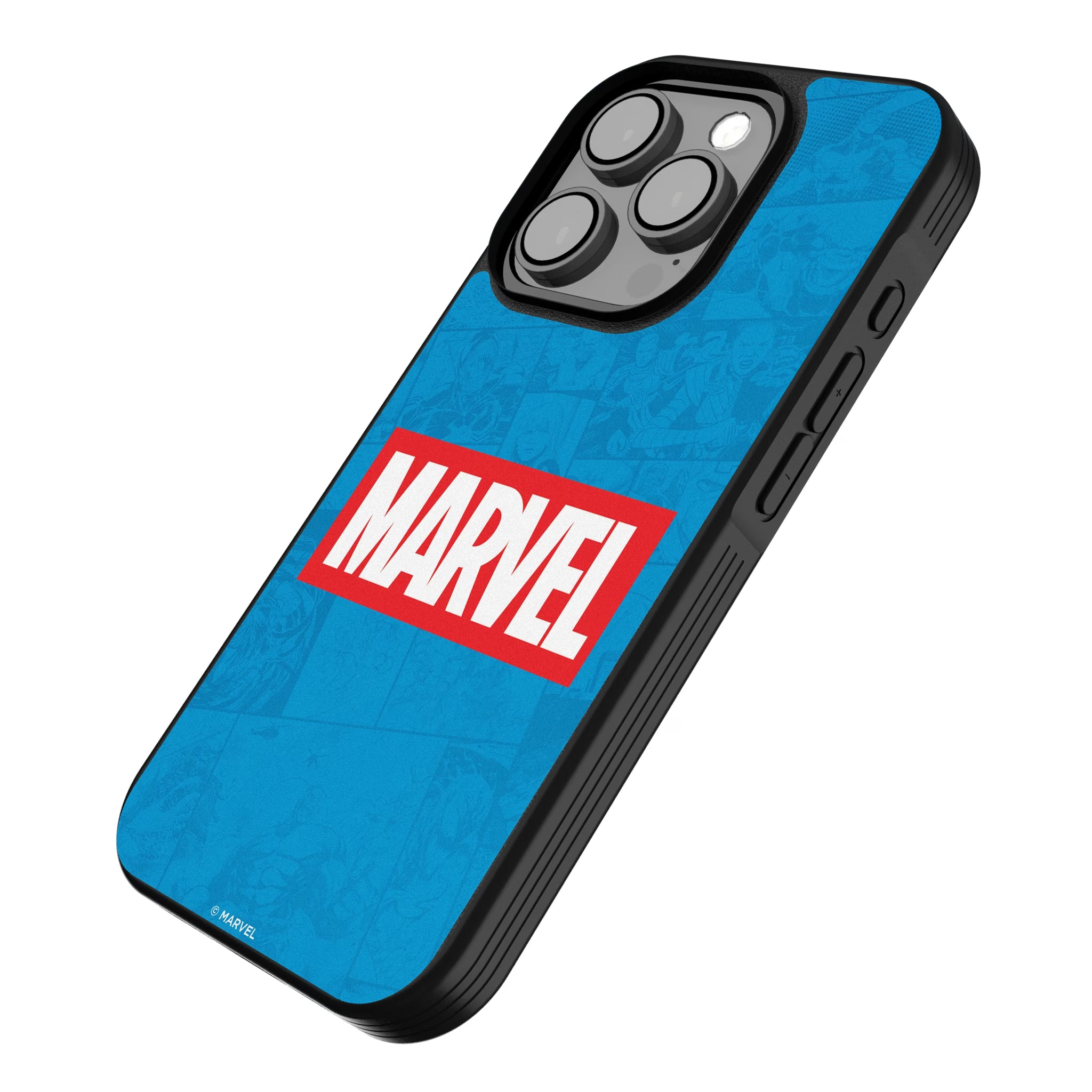 Marvel Comics Marvel Logo iPhone Bump Phone Case for Apple iPhone - Isometric View