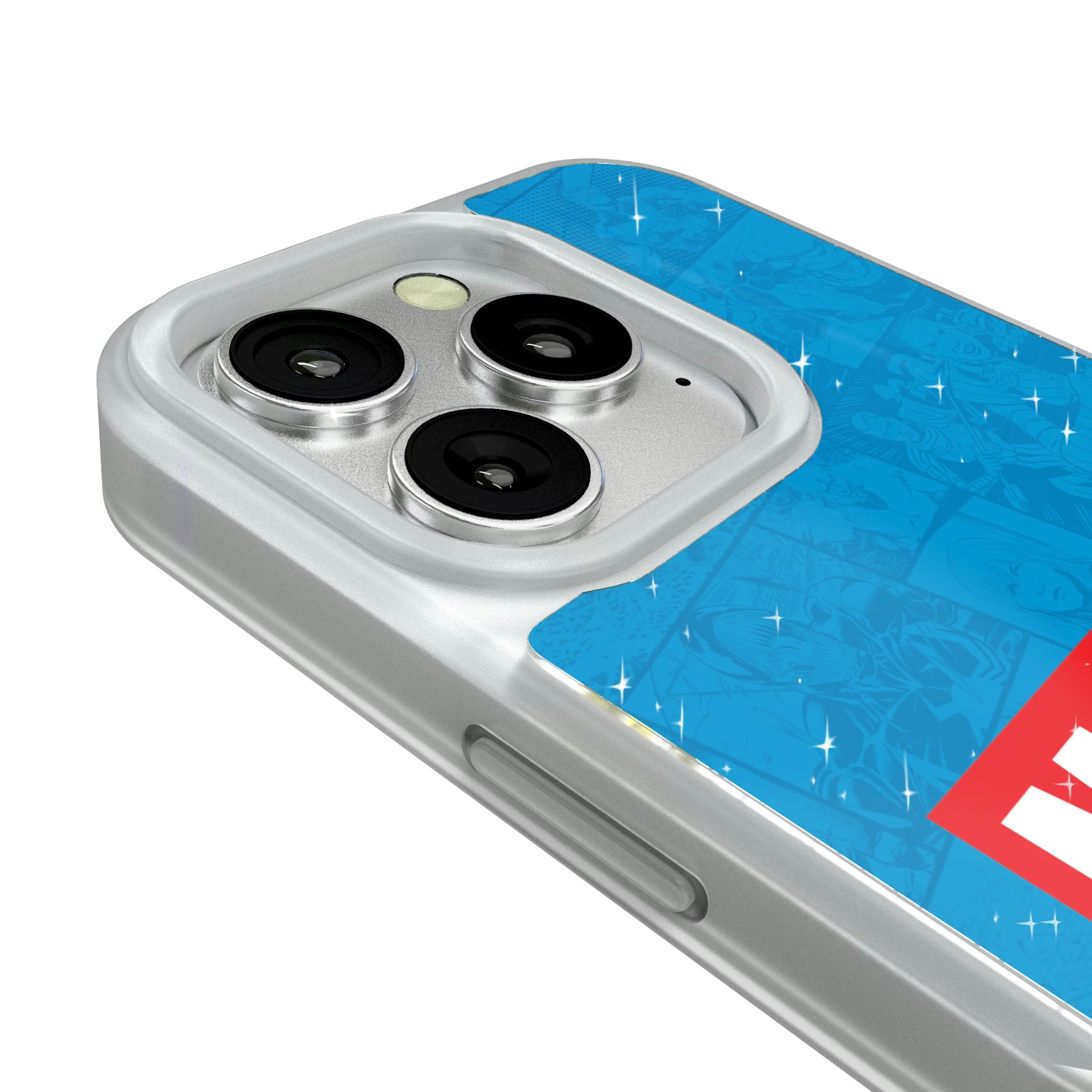 Marvel Comics Marvel Logo iPhone Glitter Phone Case for Apple iPhone - Detail#Device_iPhone 16 Pro