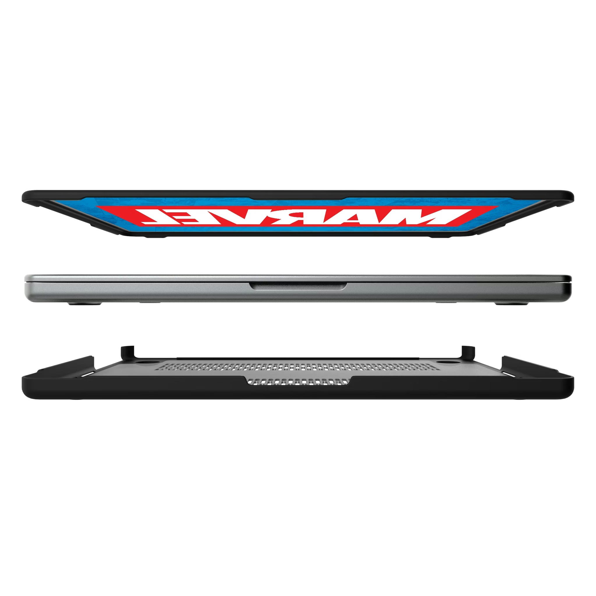 Marvel Comics Marvel Logo MacBook Laptop Case for Apple MacBook#Device_MacBook Pro (14-inch, 2021) / MacBook Pro (14-inch, 2023) / MacBook Pro (14-inch, 2024)