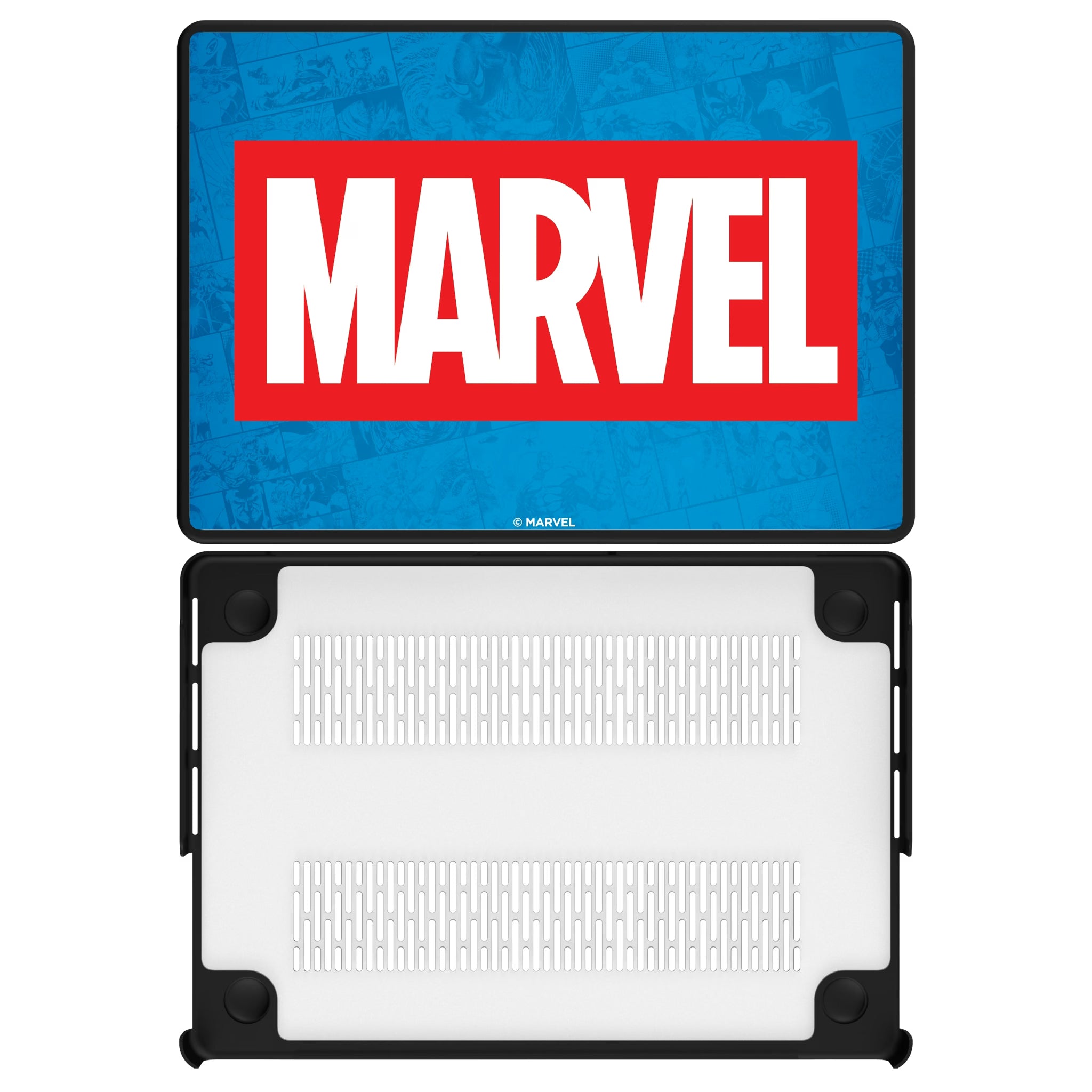 Marvel Comics Marvel Logo MacBook Laptop Case for Apple MacBook#Device_MacBook Pro (14-inch, 2021) / MacBook Pro (14-inch, 2023) / MacBook Pro (14-inch, 2024)