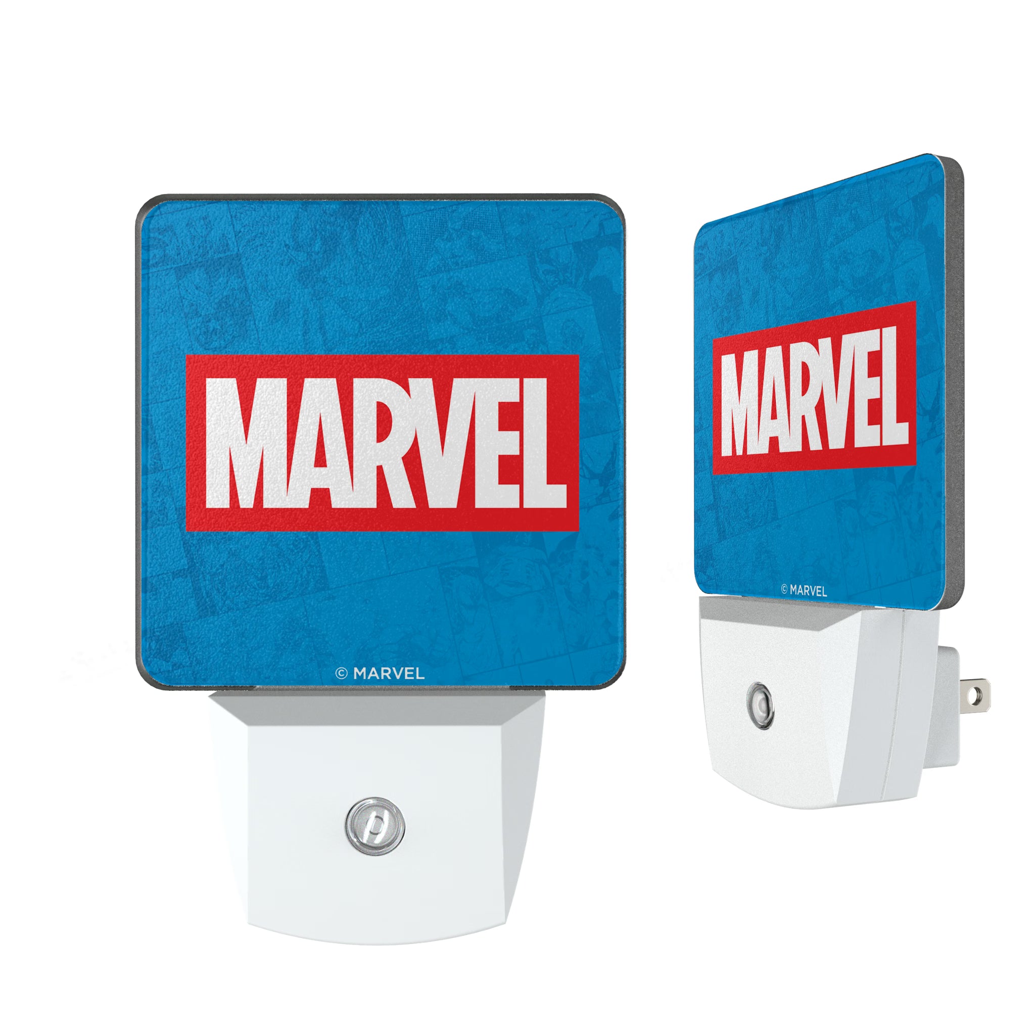 Marvel Comics Marvel Logo Night Light 2-Pack