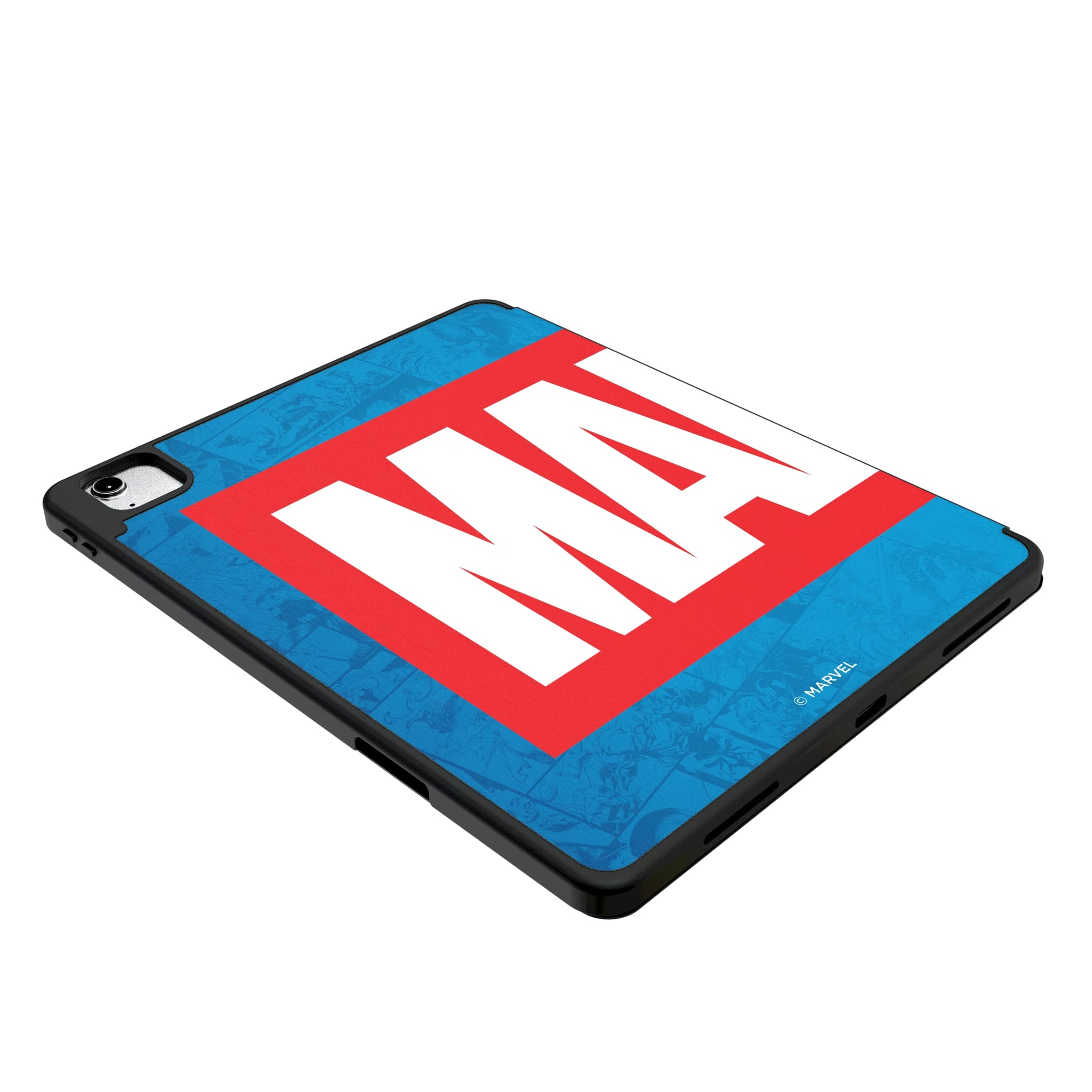 Marvel Comics Marvel Logo iPad Tablet Case for Apple iPad - Isometric View